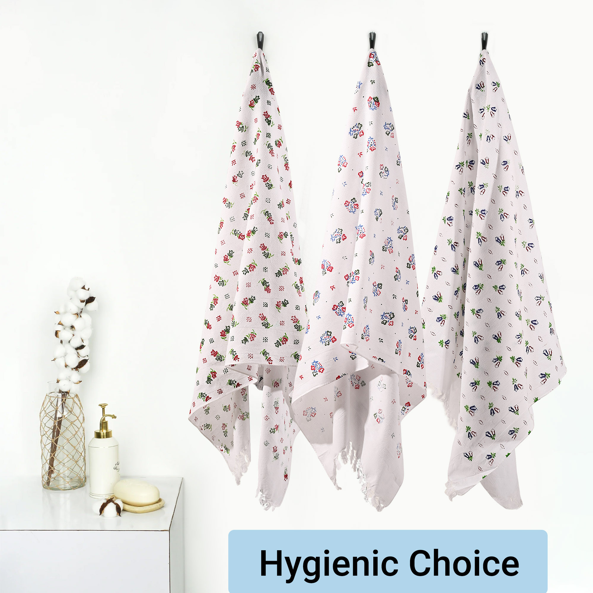 Kuber Industries Cotton Bath Towel for Women  Super Soft Swimming  Bathing Towel  30x60 Inch  Travel Cotton Towel  Gamcha  Assorted