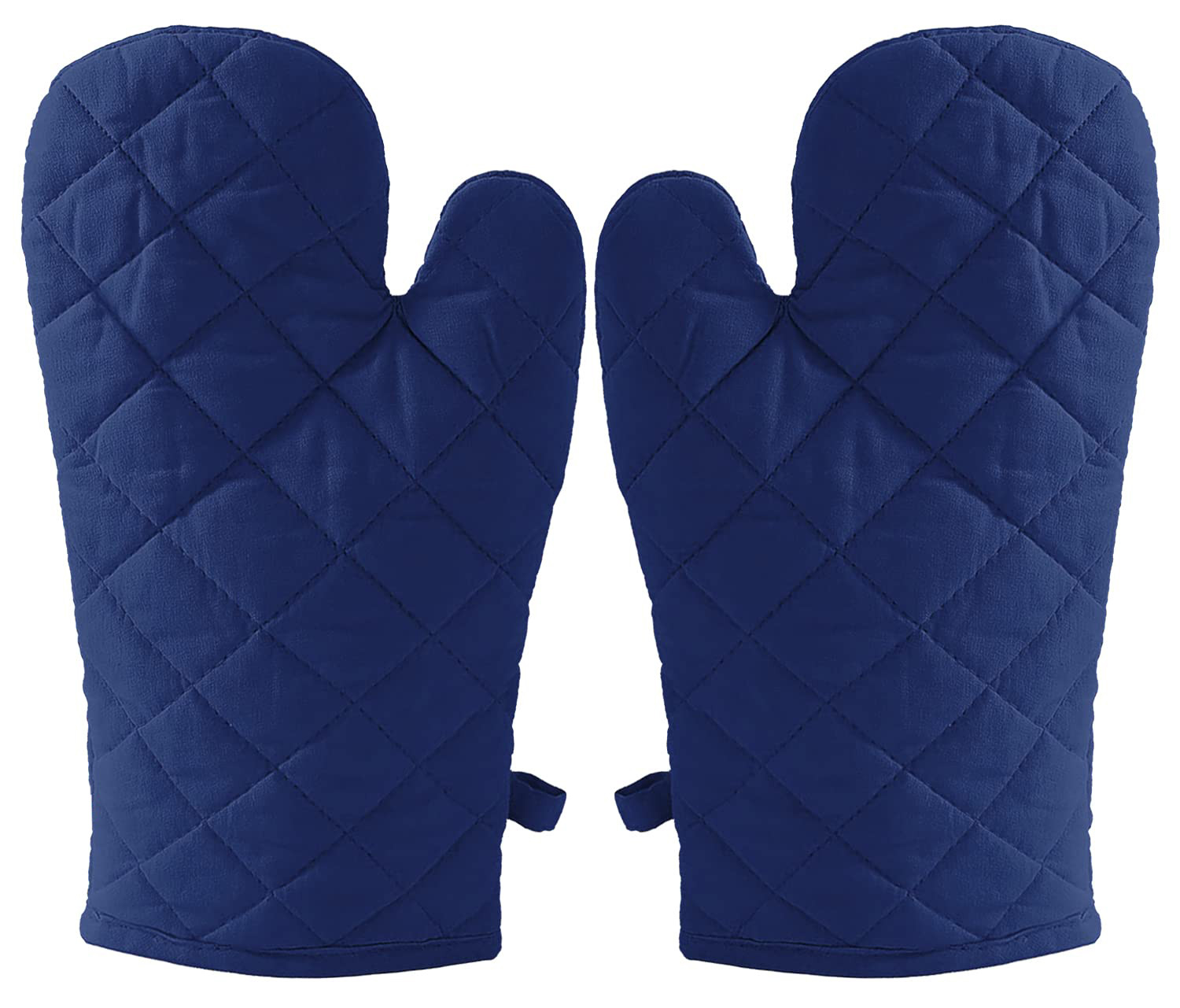 Kuber Industries Cotton Microwave Oven Gloves,(Blue)-HS43KUBMART26081