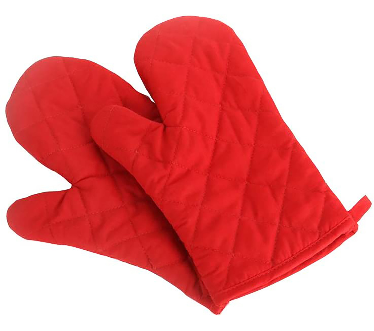 Kuber Industries Cotton Microwave Oven Gloves,(Red)-HS43KUBMART26085