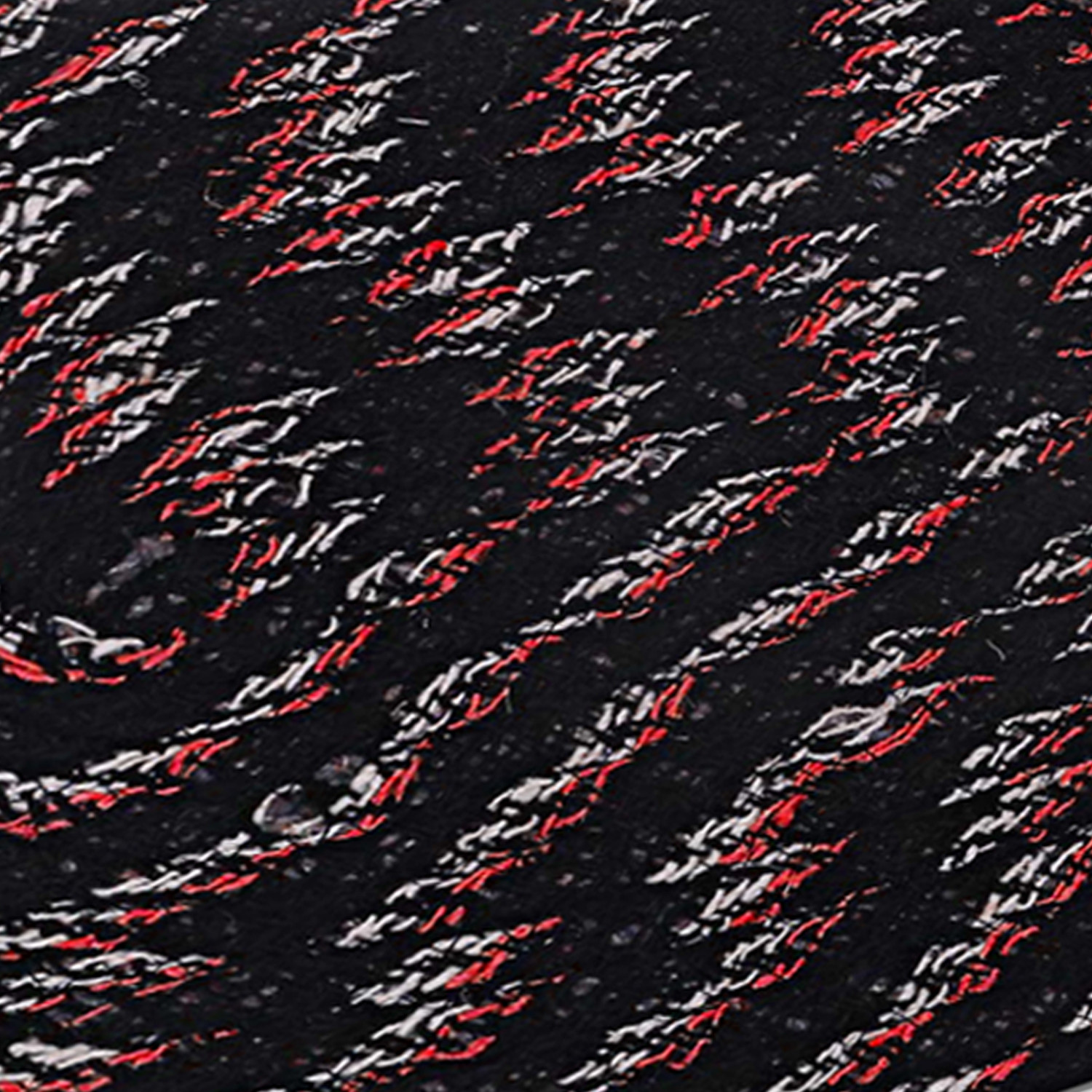 Kuber Industries Cotton Oval Door Mat For Porch/Kitchen/Bathroom/Laundry Room,(Black) 54KM3948