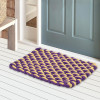 Kuber Industries Cotton Rectangle Door Mat For Porch/Kitchen/Bathroom/Laundry Room,(Purple) 54KM3972