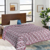 Kuber Industries Cotton Soft Lightweight Carry Design Reversible Single Bed Dohar | Blanket | AC Quilt for Home &amp; Travel (Pink)