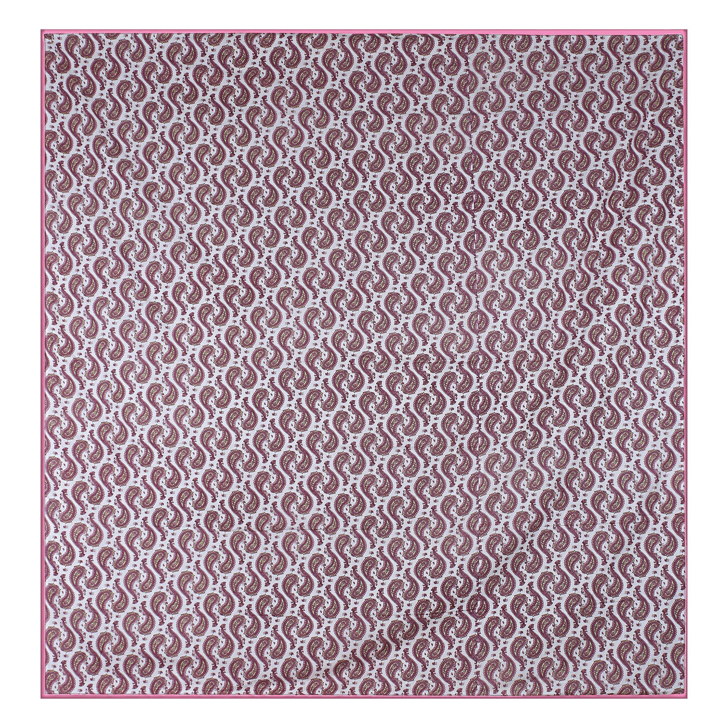 Kuber Industries Cotton Soft Lightweight Carry Design Reversible Single Bed Dohar | Blanket | AC Quilt for Home & Travel (Pink)