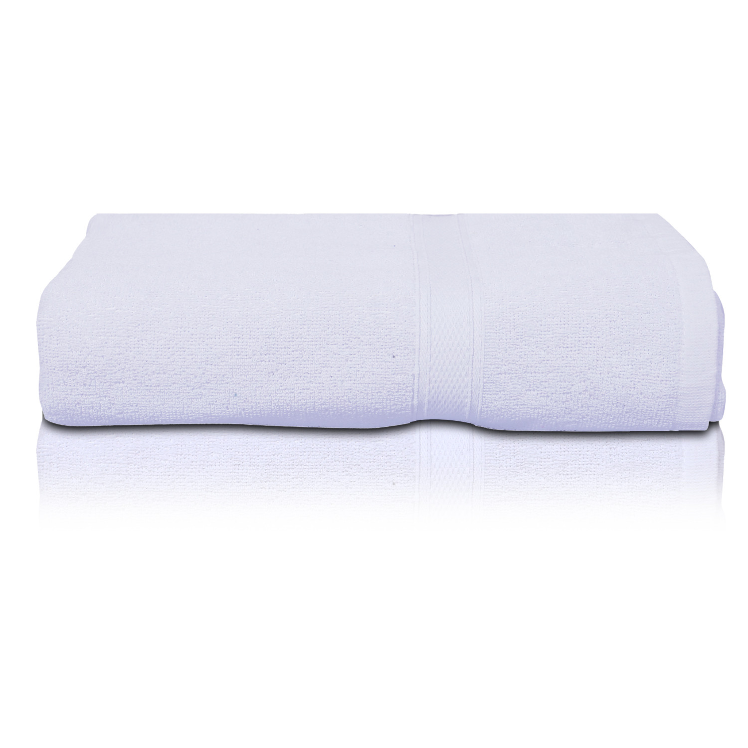 Kuber Industries Cotton Super Absorbent Bath Towel|Quick Dry Towel for Bath,Beach,Pool,Travel,Spa and Yoga,36 x 72 Inches,(Extra Large,White)