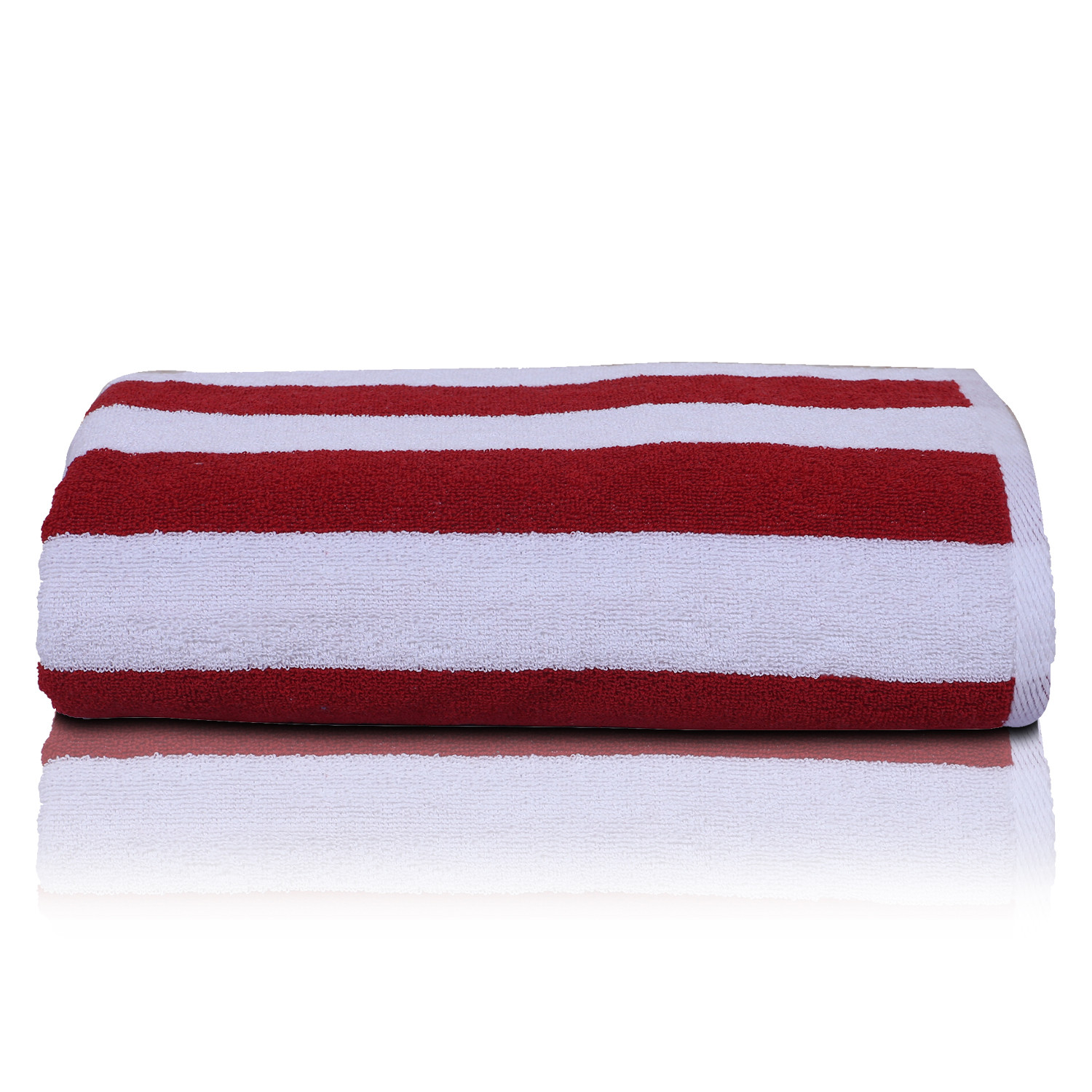 Kuber Industries Cotton Super Absorbent Bath Towel|Quick Dry Towel for Bath,Beach,Pool,Travel,Spa and Yoga,36 x 72 Inches, (Extra Large,Red)