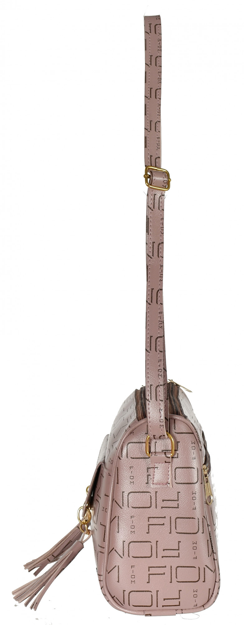 Kuber Industries Crossbody Bag for Women Stylish Designer Purse with Adjustable Shoulder Strap (Peach)