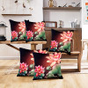 Kuber Industries Cushion Cover|Ractangle Cushion Covers|Sofa Cushion Covers|Cushion Covers 16 inch x 16 inch|Cushion Cover Set of 5 (Multicolor)