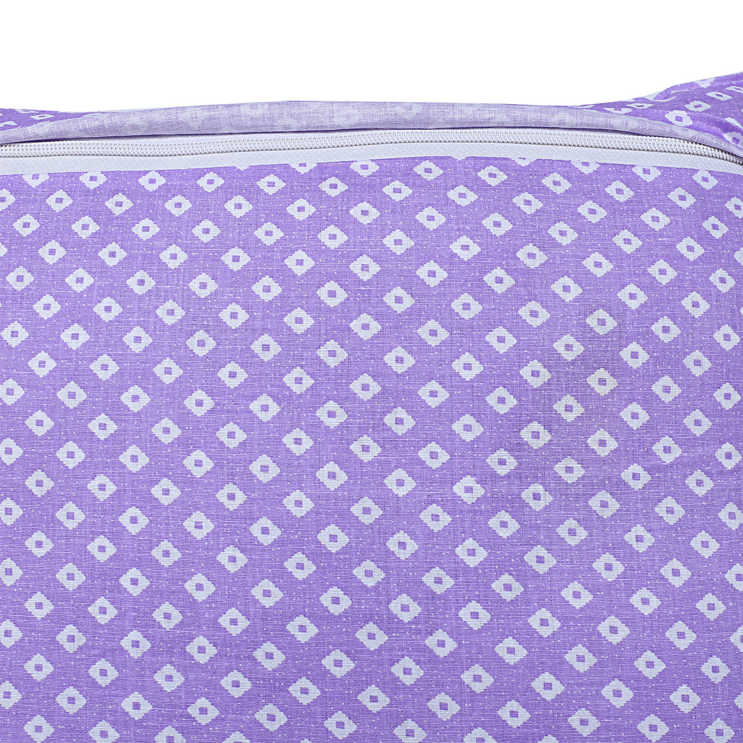 Kuber Industries Cushion Cover|Ractangle Cushion Covers|Sofa Cushion Covers|Cushion Covers 16 inch x 16 inch|Cushion Cover Set of 5 (Purple)