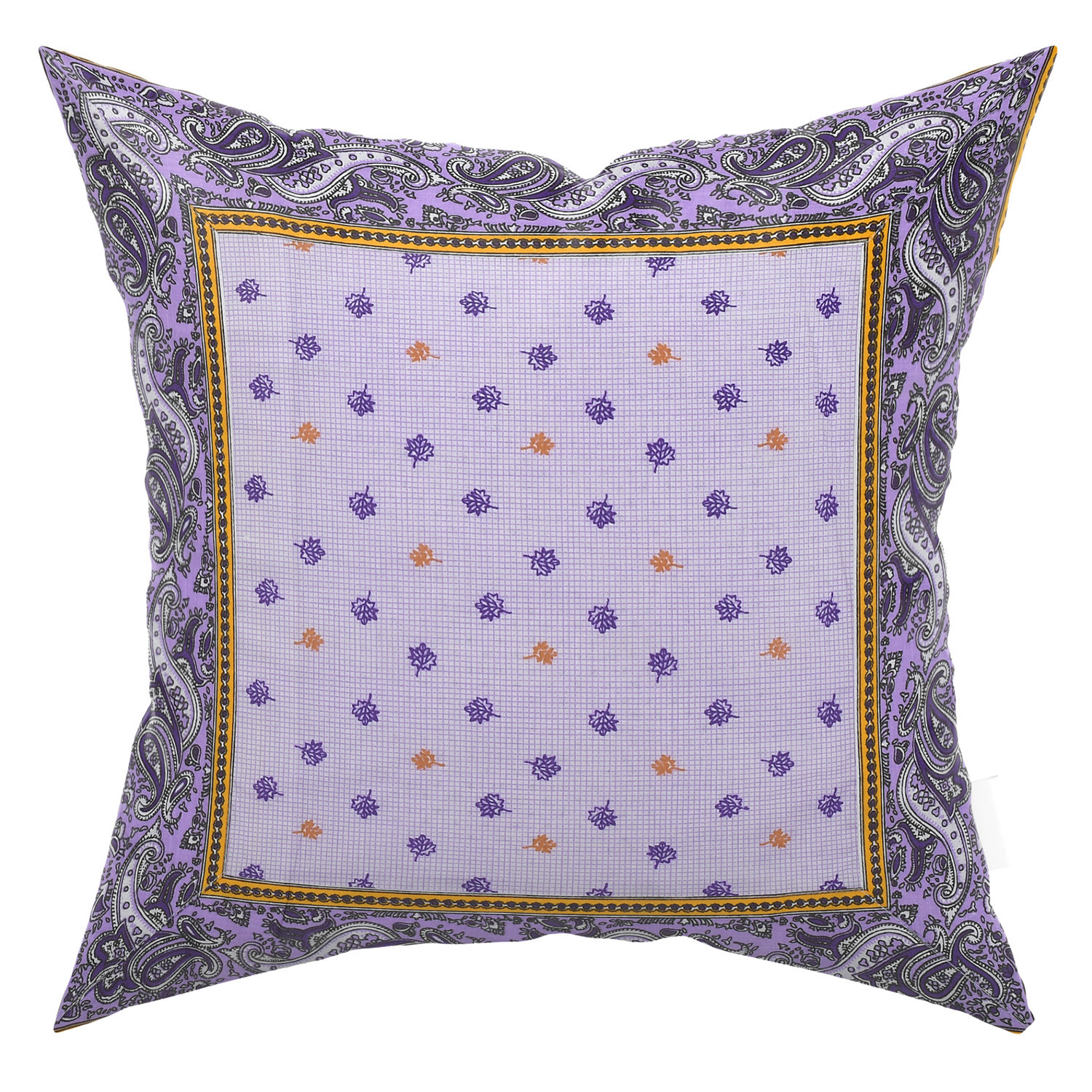 Kuber Industries Cushion Cover|Ractangle Cushion Covers|Sofa Cushion Covers|Cushion Covers 16 inch x 16 inch|Cushion Cover Set of 5|(Purple)