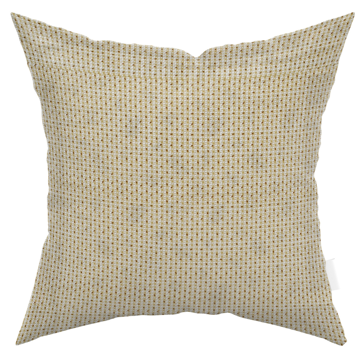 Kuber Industries Cushion Cover|Ractangle Cushion Covers|Sofa Cushion Covers|Cushion Covers 16 inch x 16 inch|Cushion Cover Set of 5|YELLOW
