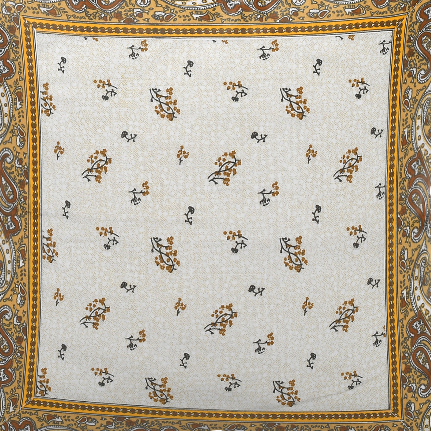 Kuber Industries Cushion Cover|Ractangle Cushion Covers|Sofa Cushion Covers|Cushion Covers 16 inch x 16 inch|Cushion Cover Set of 5|YELLOW