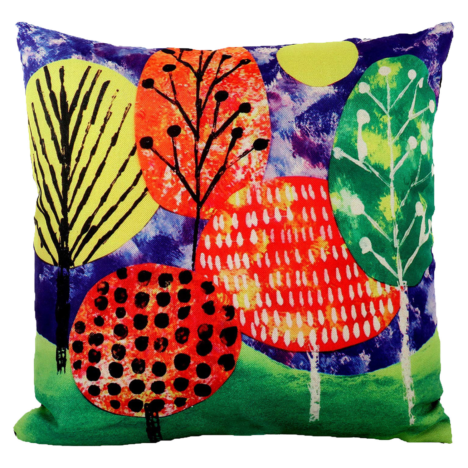 Kuber Industries Cushion Cover|Sofa Cushion Covers|Ractangle Cushion Covers|Cushion Covers 16 inch x 16 inch|Cushion Cover Set of 5 (Green)