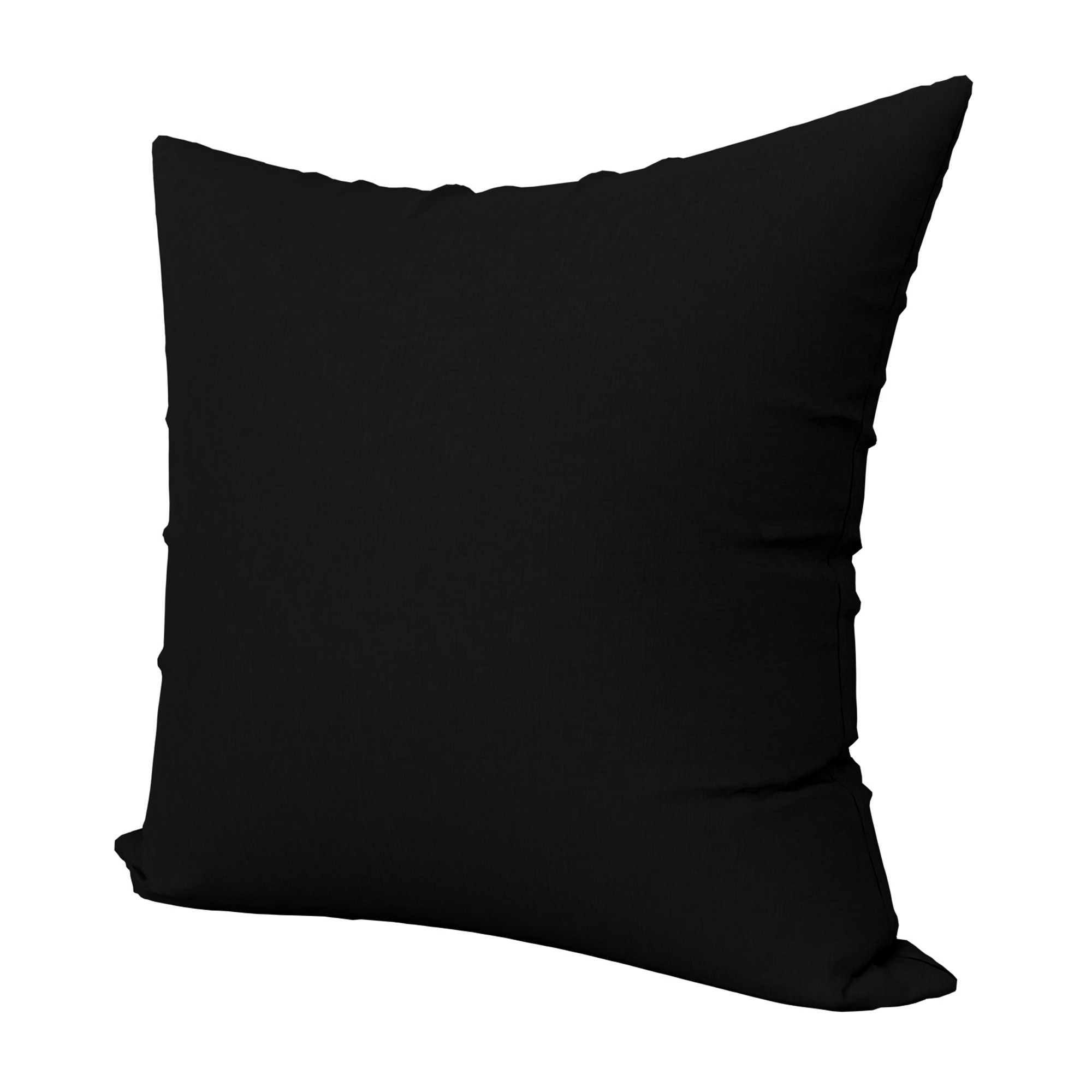 Kuber Industries Cushion Filler | Cotton Cushion Filler | Cushion For Sofa | Cushion Pillow Filler | Premium Sofa Cushion For Hotel-Bedroom | Washable & Odorless | 16 Inch | Black