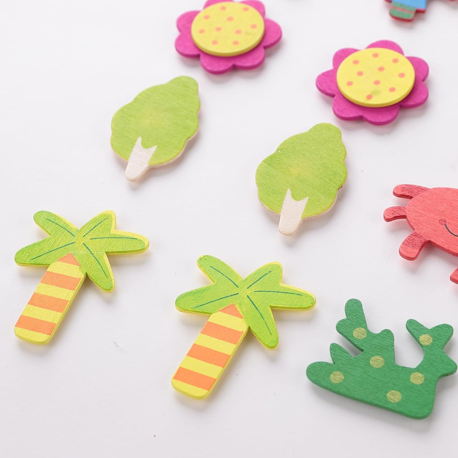 Kuber Industries Cute Fish Shape Fridge Magnets|Home DÃ©cor|Best Souvenir Gift|Pack of 24 (Multi)