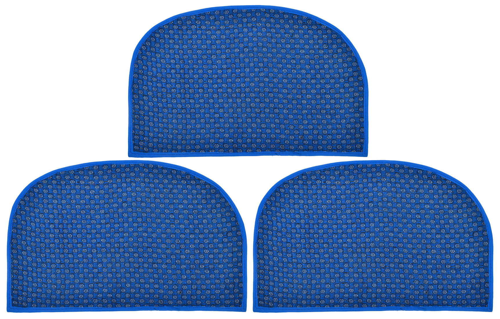 Kuber Industries D Shape Anti-Slip Durable Rubber Door Mat, Welcome Mat For Entryway,Patio,Garage, Outdoor, 21