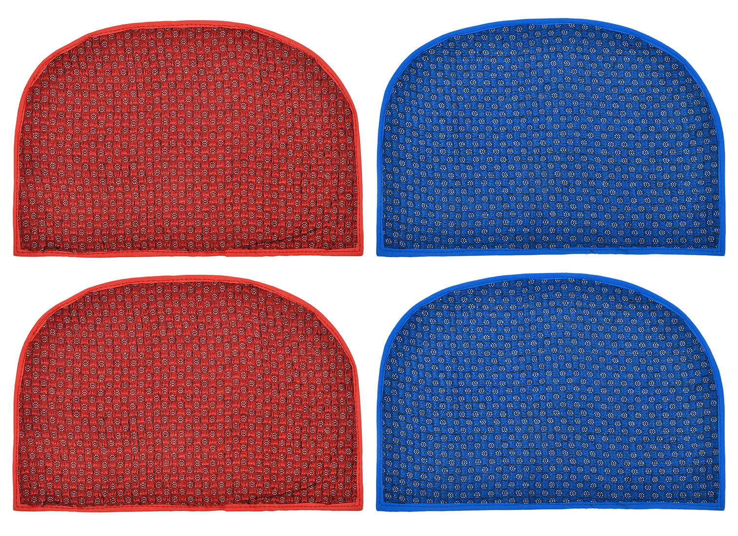 Kuber Industries D Shape Anti-Slip Durable Rubber Door Mat, Welcome Mat For Entryway,Patio,Garage, Outdoor, 21