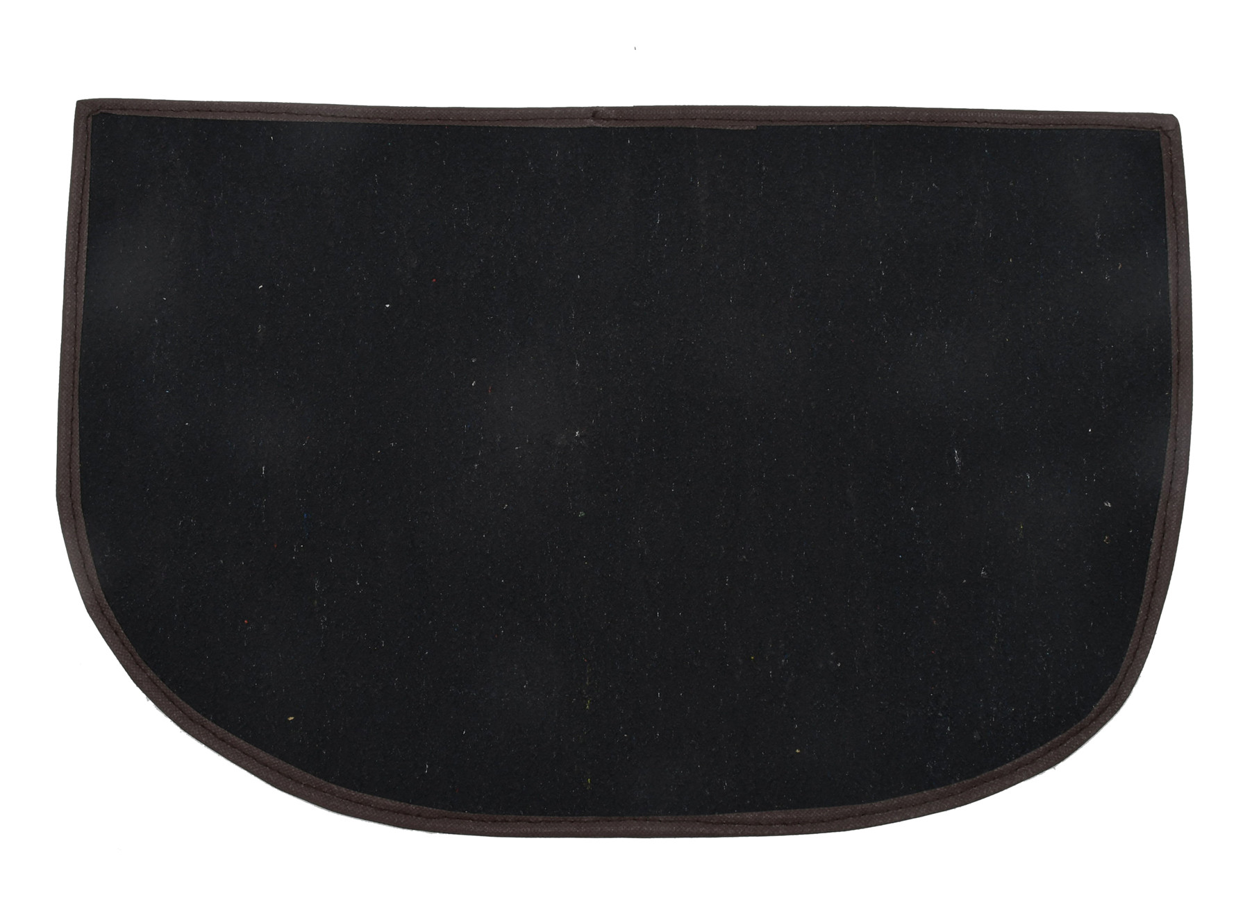Kuber Industries D Shape Anti-Slip Durable Rubber Door Mat, Welcome Mat For Entryway,Patio,Garage, Outdoor, 21