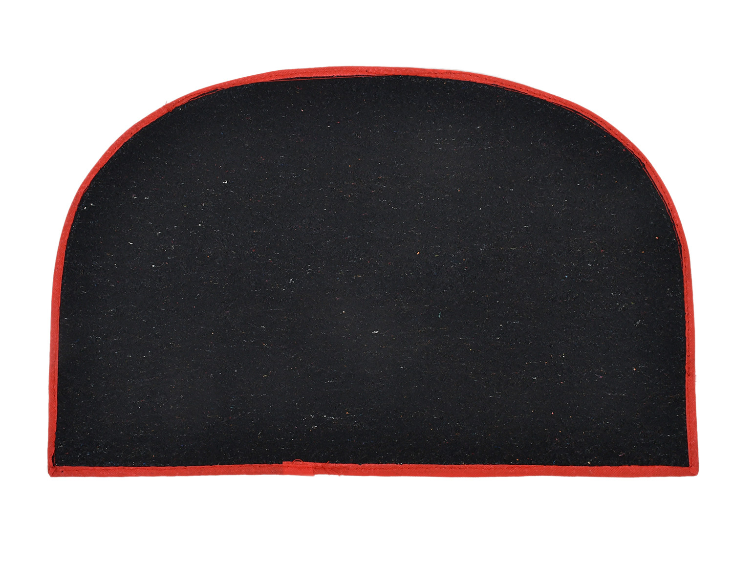 Kuber Industries D Shape Ball Printed Anti-Slip Durable Velvet Door Mat, Welcome Mat For Entryway,Patio,Garage, Outdoor, 21