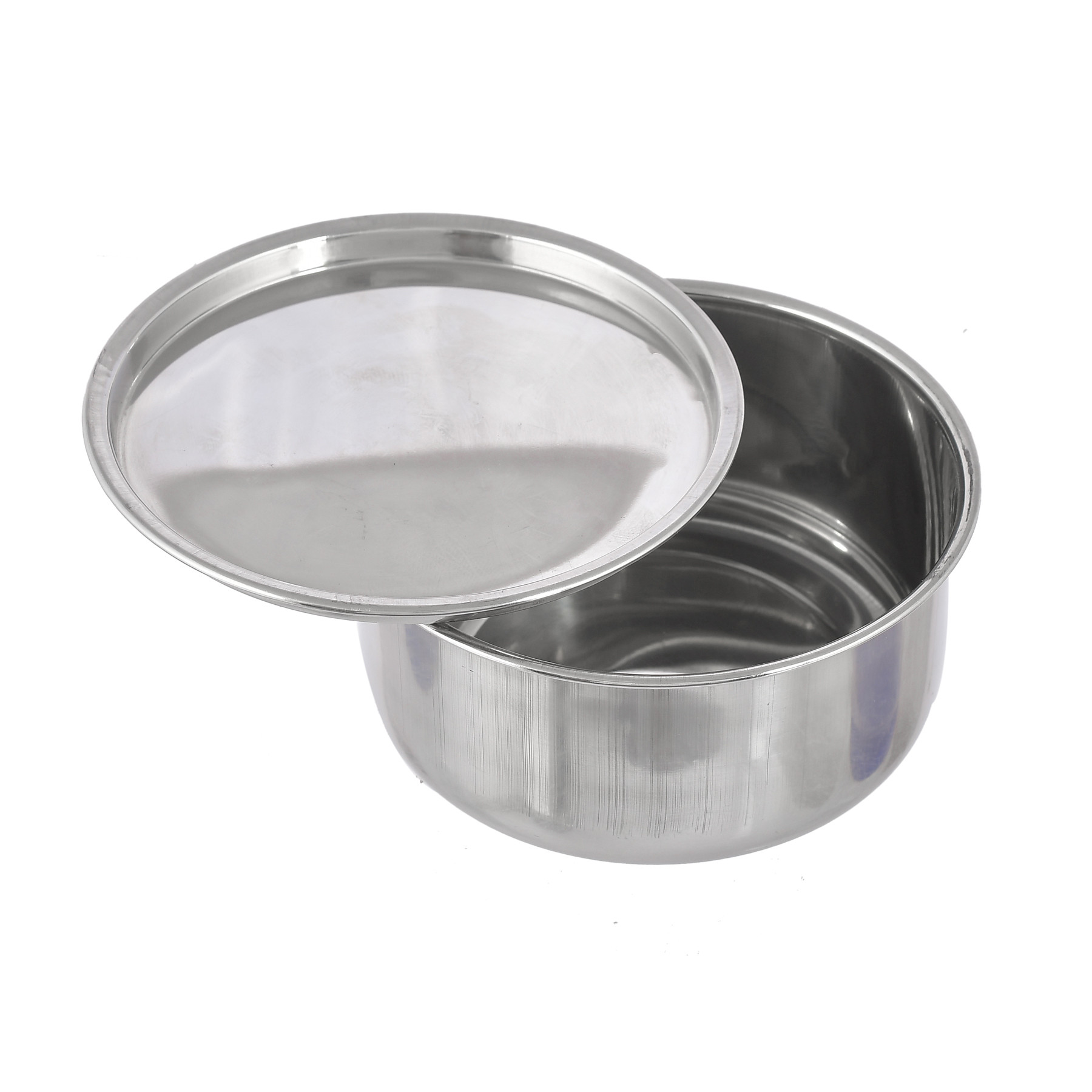 Kuber Industries Designer Insulated Stainless Steel Lunch Box With 4 Container (Brown)-HS42KUBMART25117
