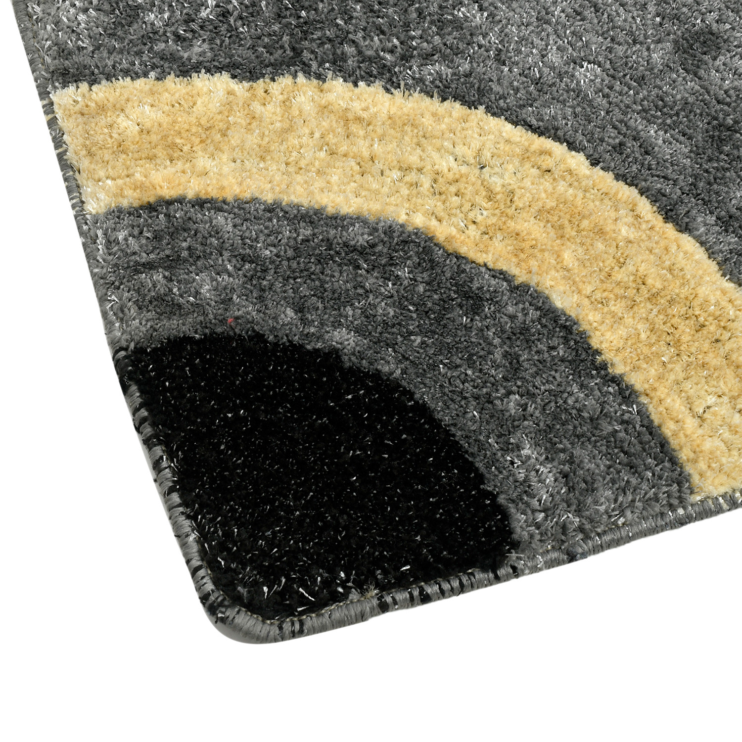 Kuber Industries Designer Multiuses Home Décor Non-Slip Velvet Door Mat (Brown)