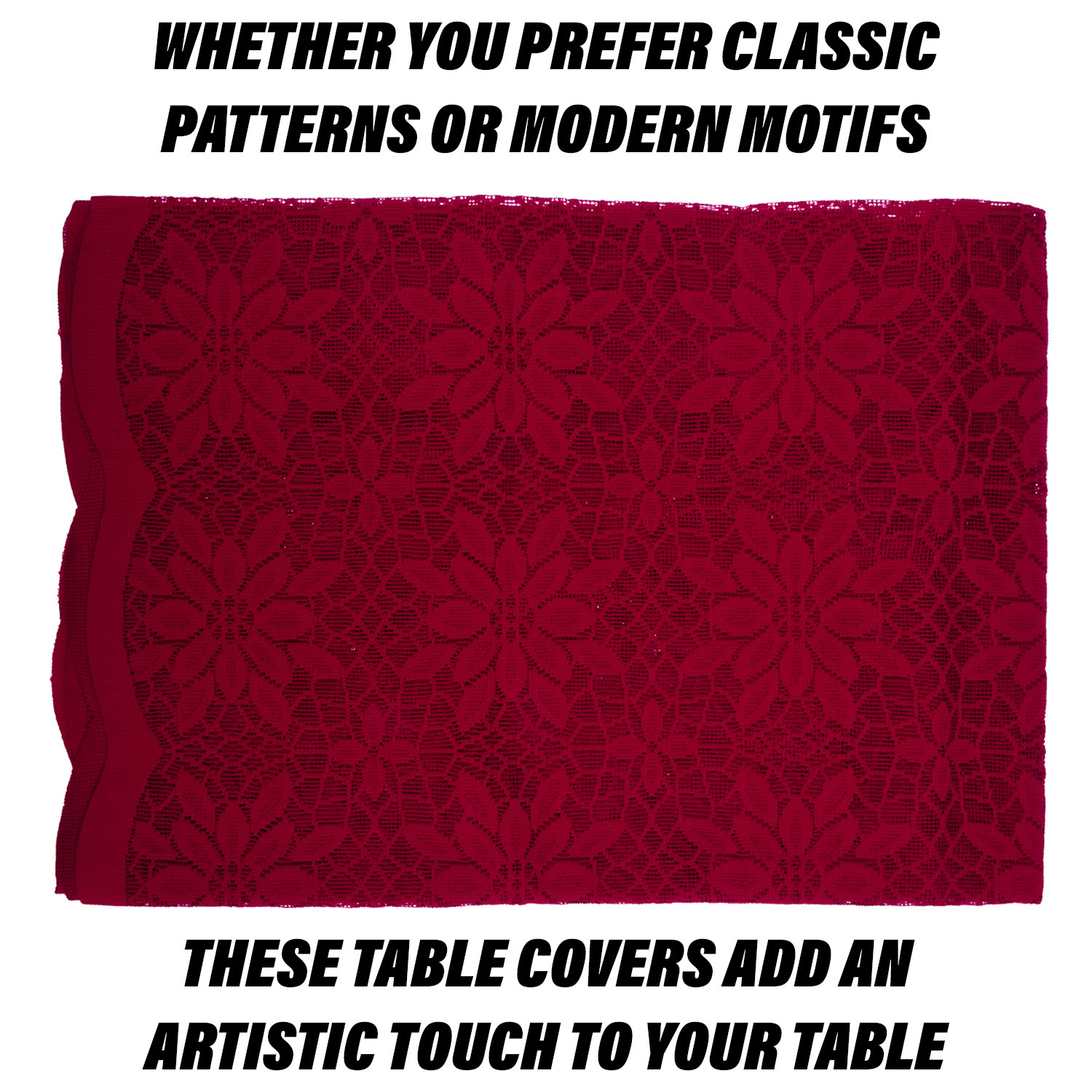 Kuber Industries Dining Table Cover  Cotton Table Cloth Cover  6-Seater Table Cloth  Plain Jasmin Table Cover  Table Protector  Table Cover for Dining Table  60x90 Inch  DTC  Maroon