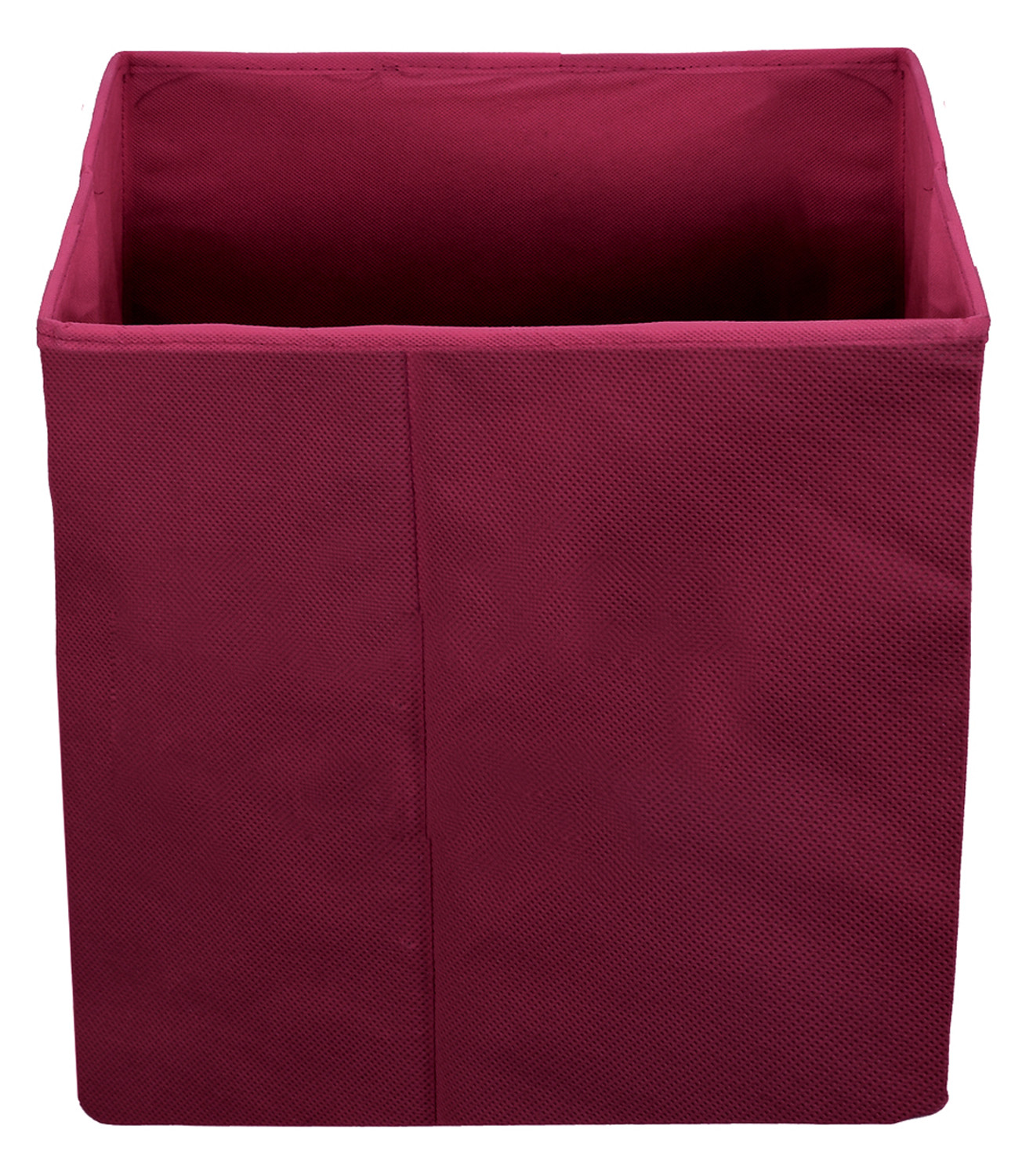 Kuber Industries Disney Mickey Mouse Print Non Woven Fabric Foldable Large Size Cloth Storage Box Toy,Books Wardrobe Organiser Cube With Handle (Maroon)