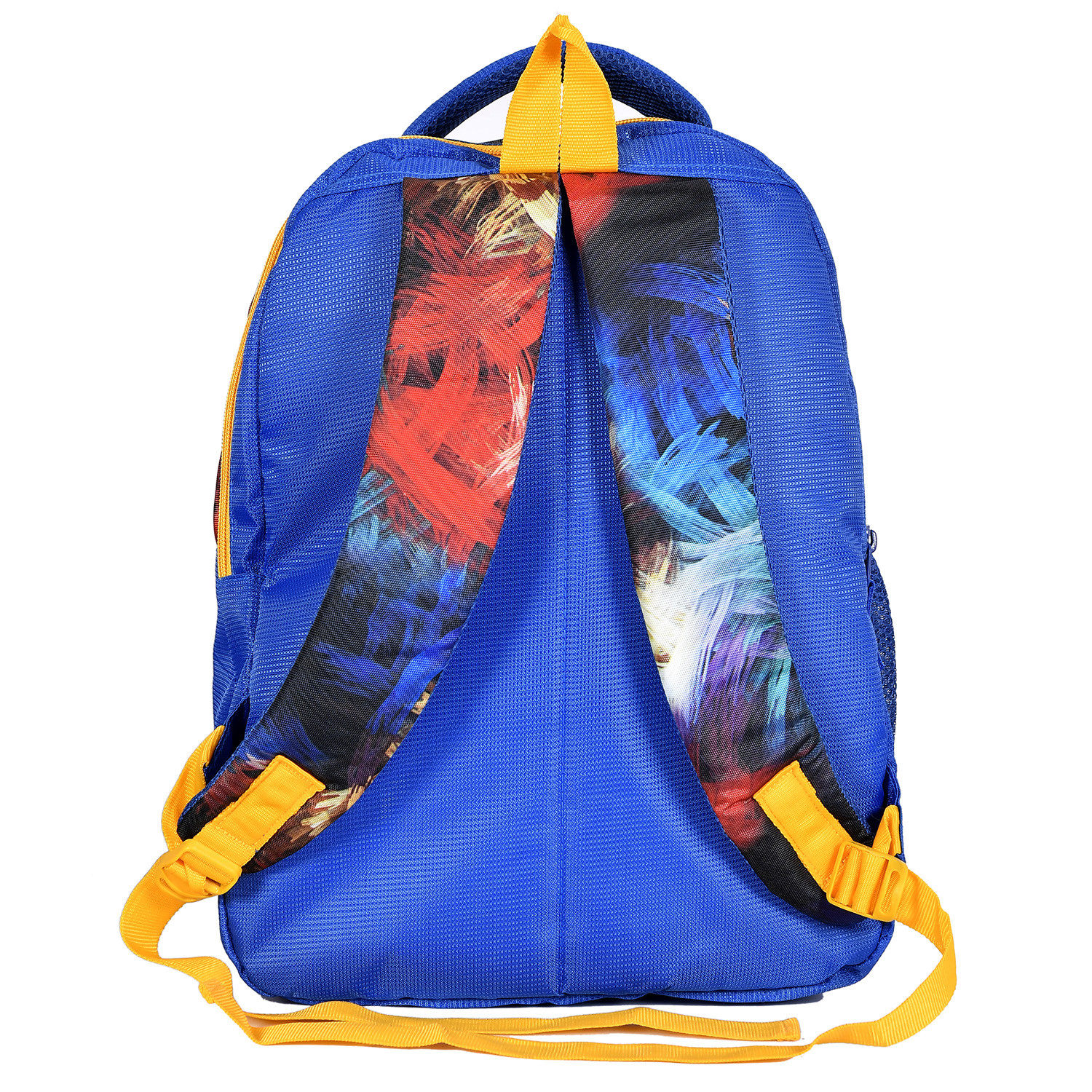 Kuber Industries Disney Mickey School Bag | Shining Laminated School Bags | Student Bookbag | School Bag for Girls & Boys | School Backpack for Kids | 4 Compartments School Bag | Blue
