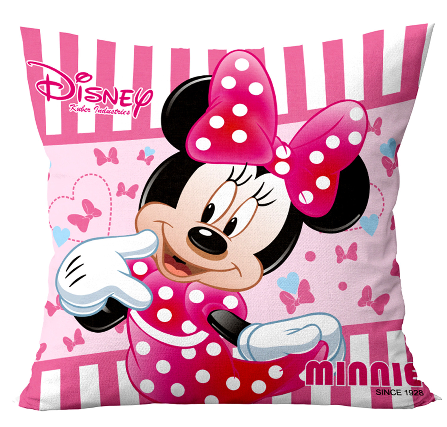 Kuber Industries Disney Minnie Mickey Print Silk Special long Crush Cushion Covers (16