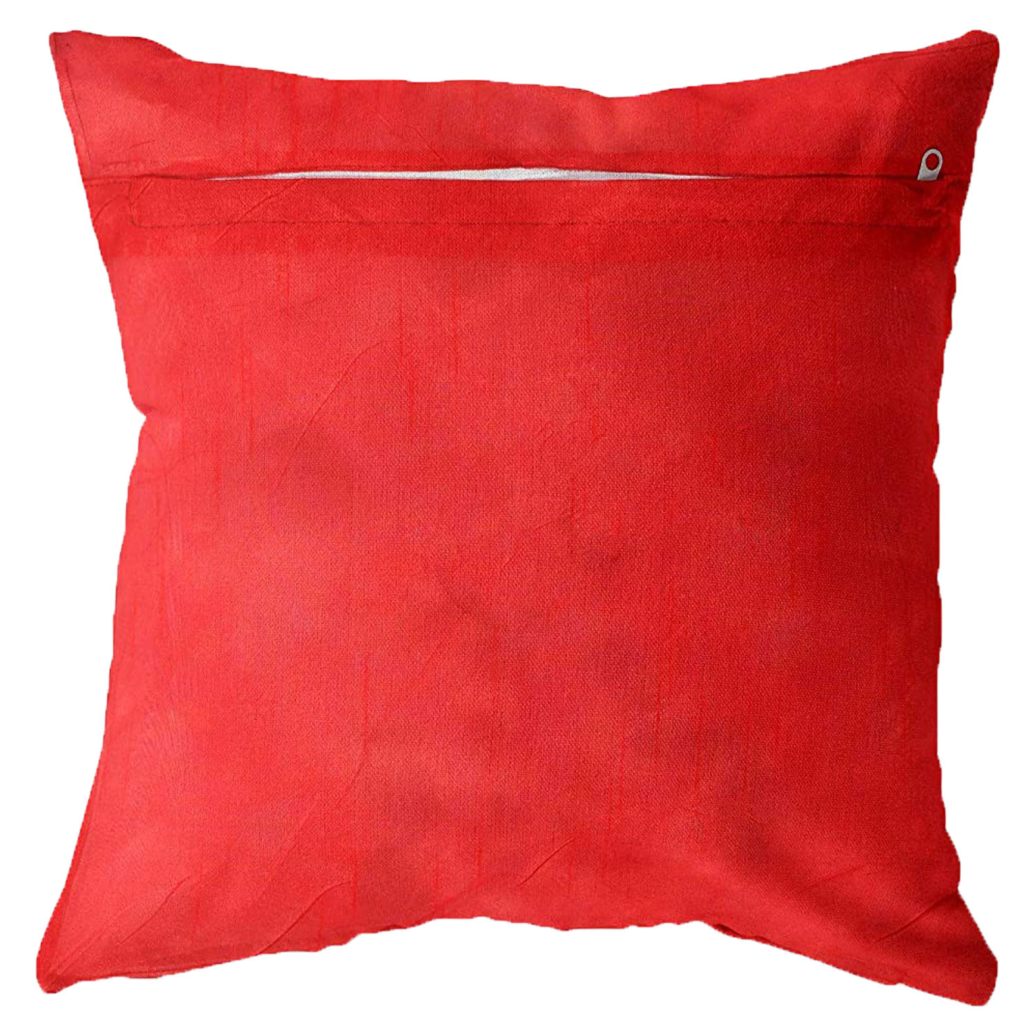 Kuber Industries Disney Minnie Print Cushion Cover|Sofa Cushion Covers|Cushion Covers 16 inch x 16 inch|Cushion Cover Set of 5 (Red)