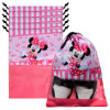 Disney Minnie Shoe Cover | Travel Shoe Storage Bags | Polyester Storage Bag | Drawstring Shoe Cover | Shoe Organizer with Clear window | Pack of 6 | Pink