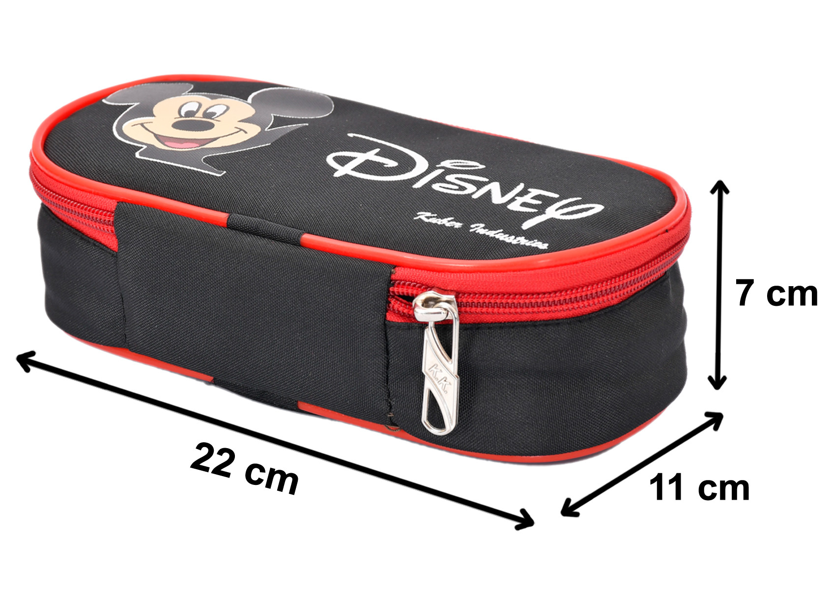 Kuber Industries Disney Print Travel Lunch/Tiffin/Storage Bag for Office, College & School (Black)-KUBMRT11692