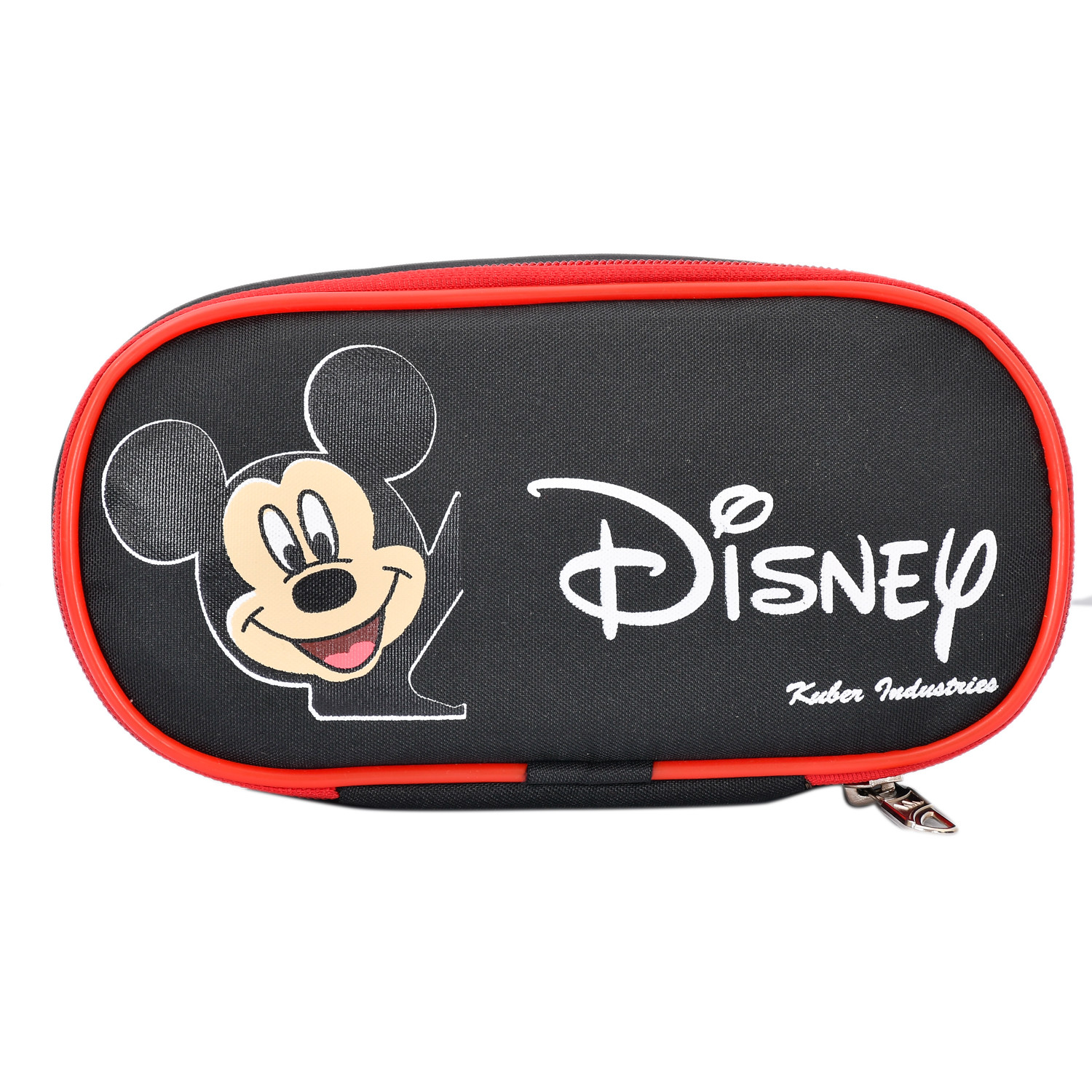 Kuber Industries Disney Print Travel Lunch/Tiffin/Storage Bag for Office, College & School (Black)-KUBMRT11692