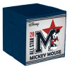 Kuber Industries Disney Star Mickey Print Durable &amp; Collapsible Square Storage Box|Clothes Organizer With Handle,.(Navy Blue)