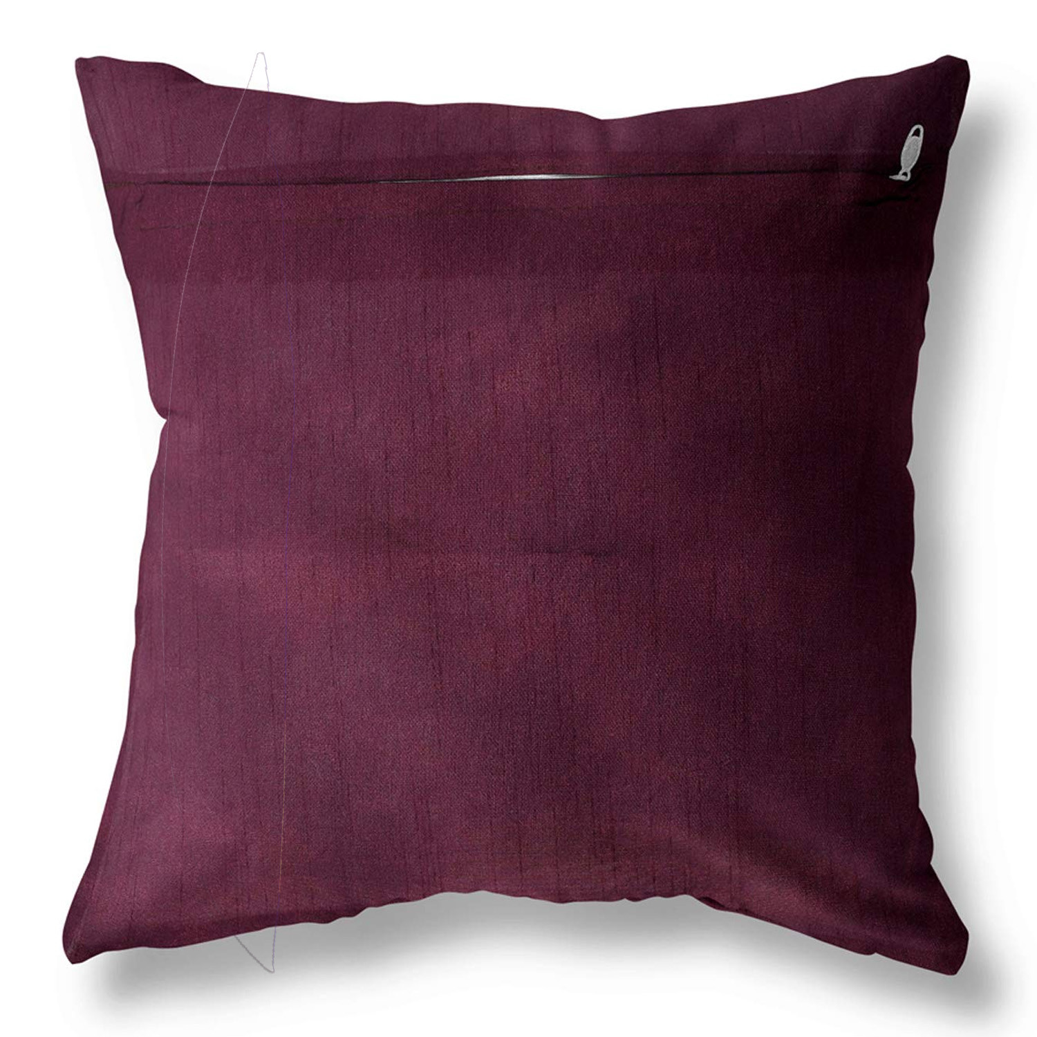 Kuber Industries Disney Team Mickey Print Cushion Cover|Sofa Cushion Covers|Cushion Covers 16 inch x 16 inch|Cushion Cover Set of 5 (Purple)