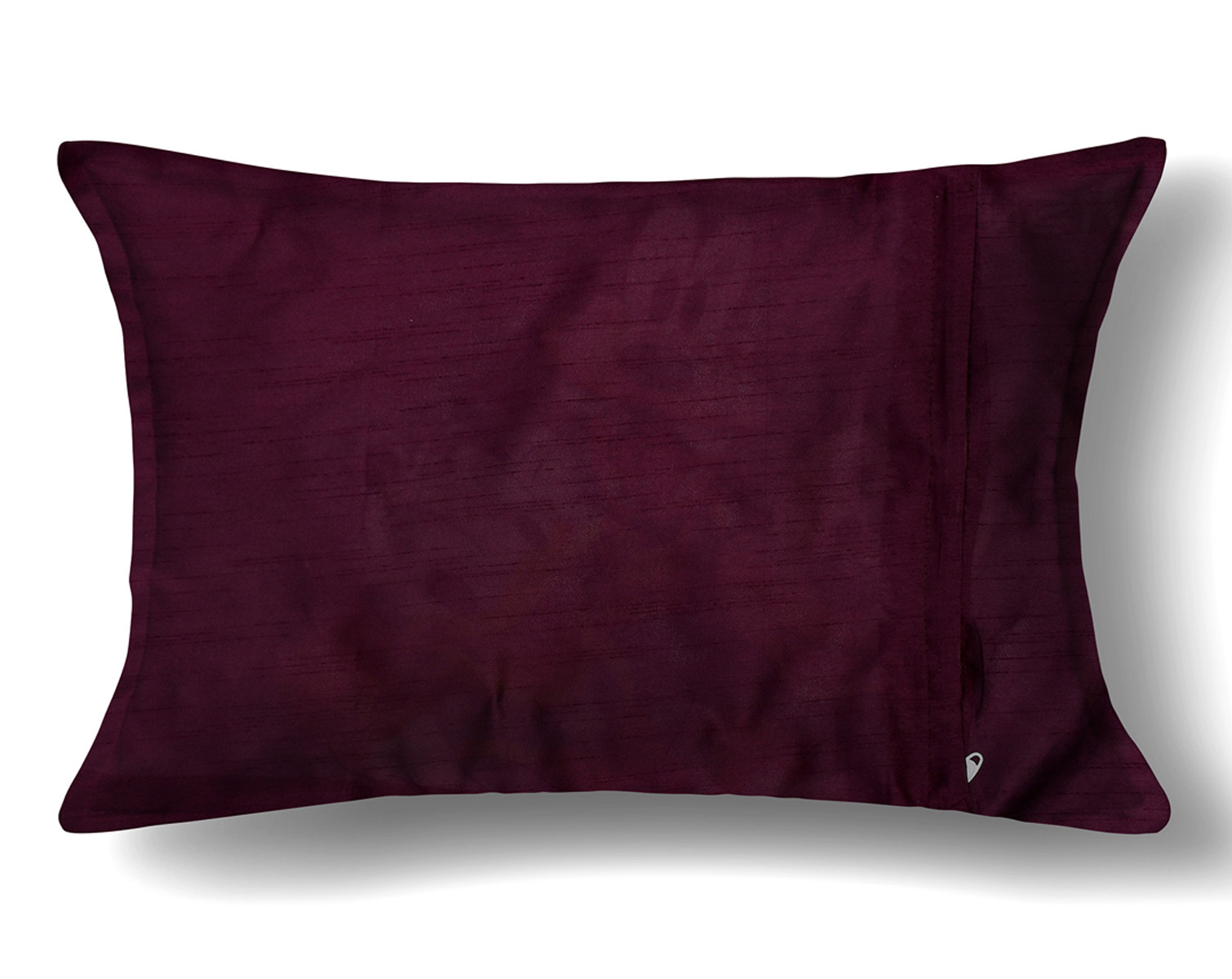 Kuber Industries Disney Team Mickey Print Silk Special long Crush Pillow Cover-Black & Royal Blue