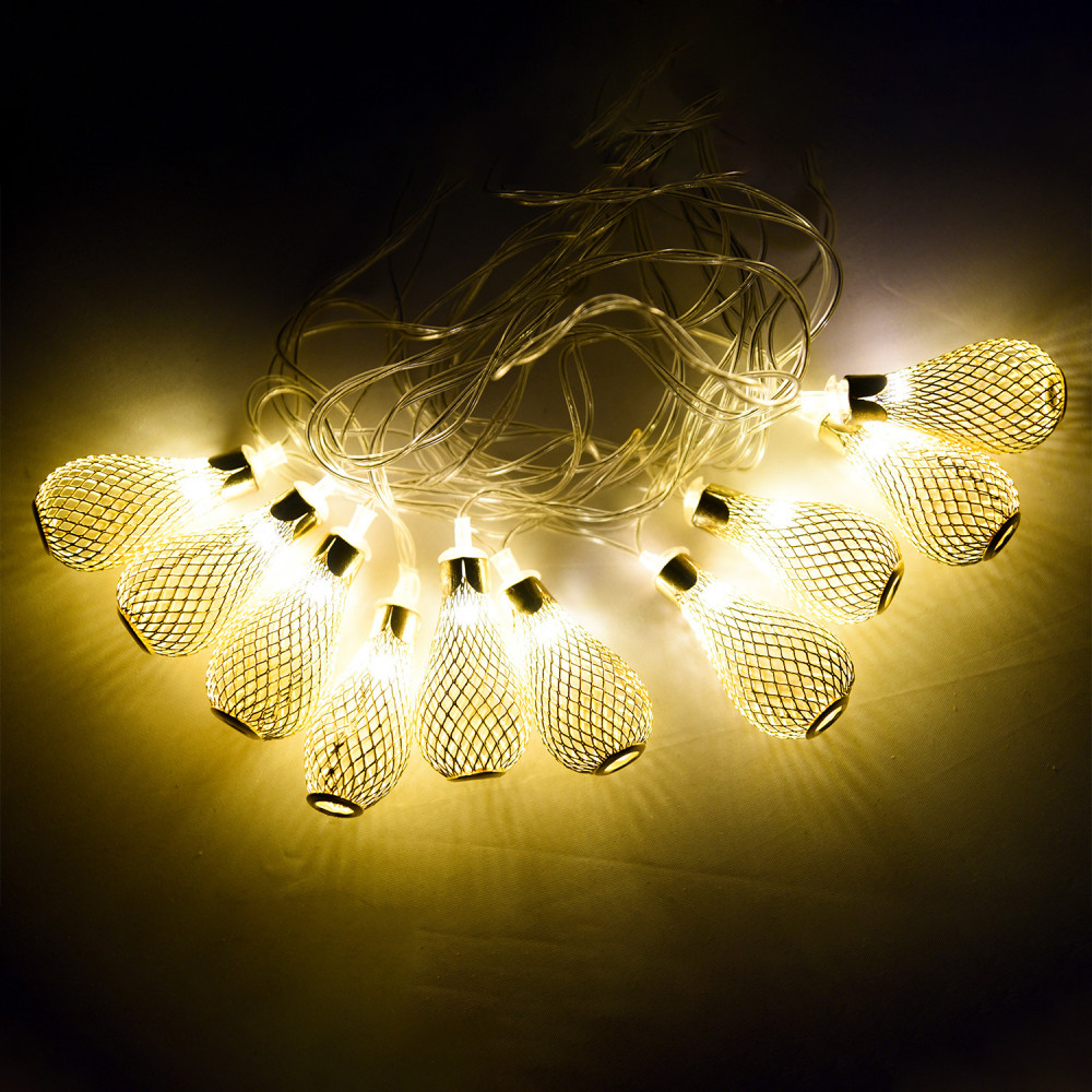 Kuber Industries Diwali Lights | Diwali String Light For Décor | Lights for Christmas | Lights for Navratri | Lights for Party | Lights for Indoor &amp; Outdoor | Litchi String Lights | Golden