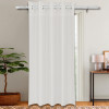 Door Curtain | Sheer Door Curtains | Parda for Living Room | Bedroom Balcony Parda | Door Curtain Parda for Home Décor | Lining Net | 7 Feet | Cream