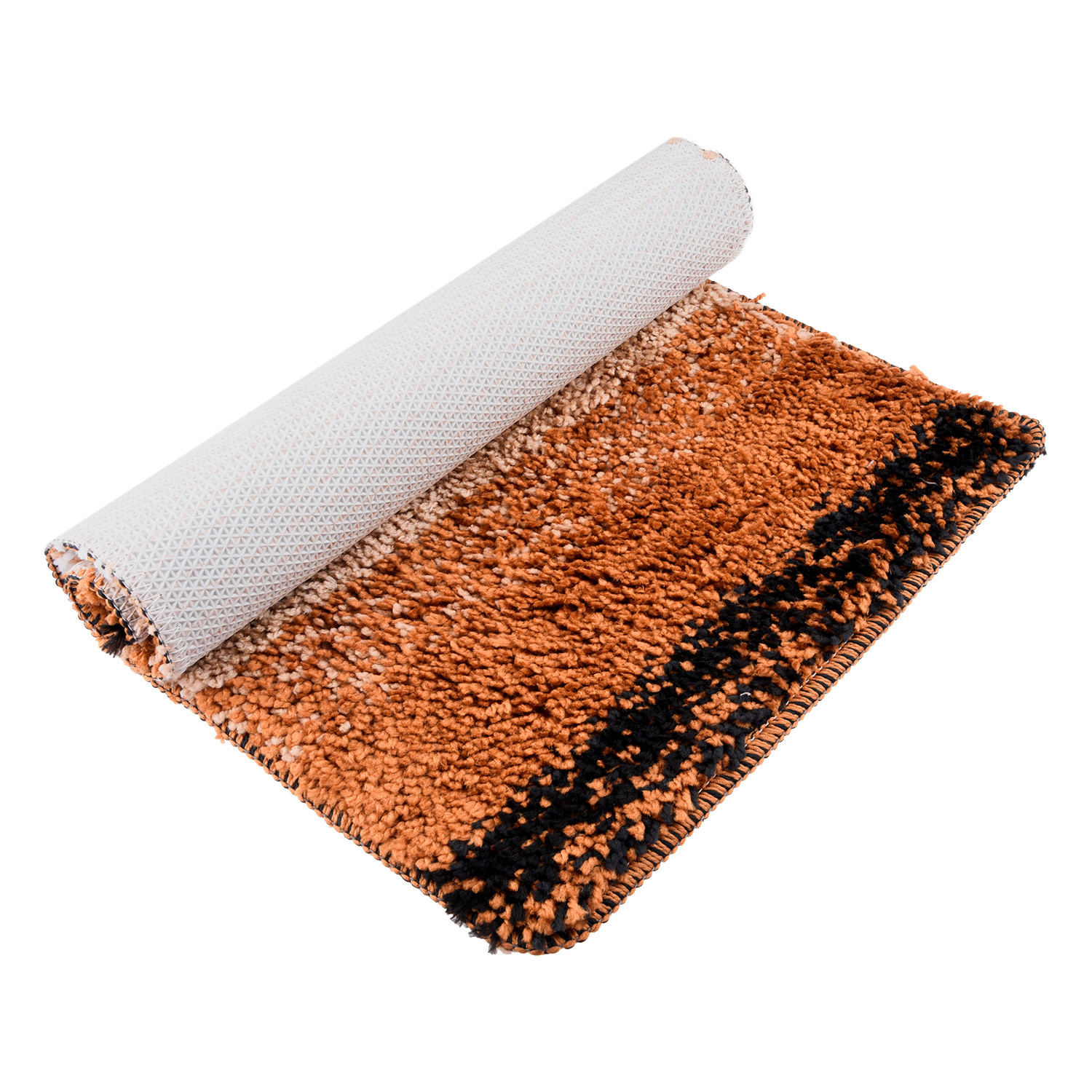 Kuber Industries Door Mat  Dust Trapper Mat  Door Entrance Mat  Anti-Skid Door Mat  Floor Mat for Home Entrance  Golden Patta Rainbow Mat  Entryway Door Mat  Cream