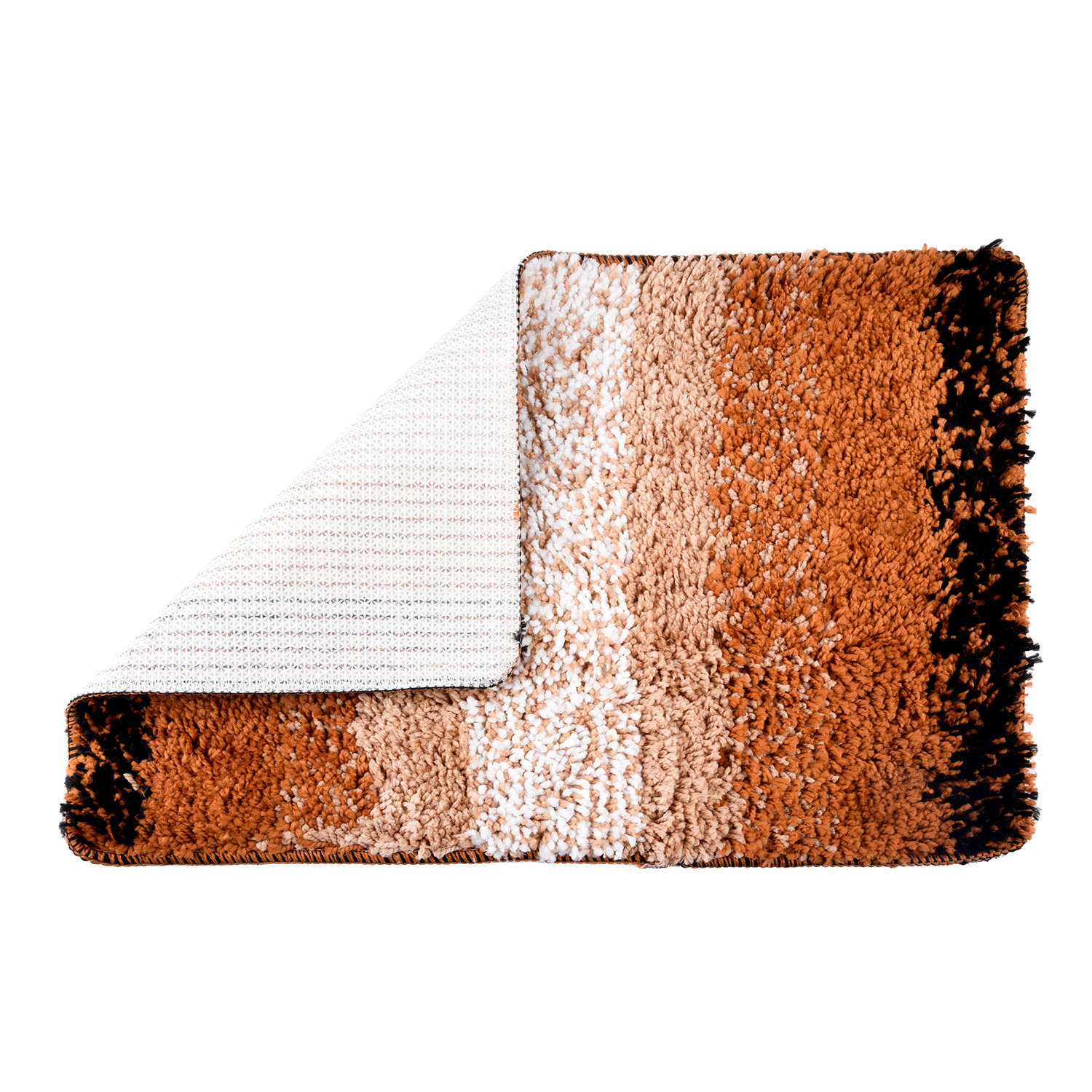 Kuber Industries Door Mat  Dust Trapper Mat  Door Entrance Mat  Anti-Skid Door Mat  Floor Mat for Home Entrance  Golden Patta Rainbow Mat  Entryway Door Mat  Cream