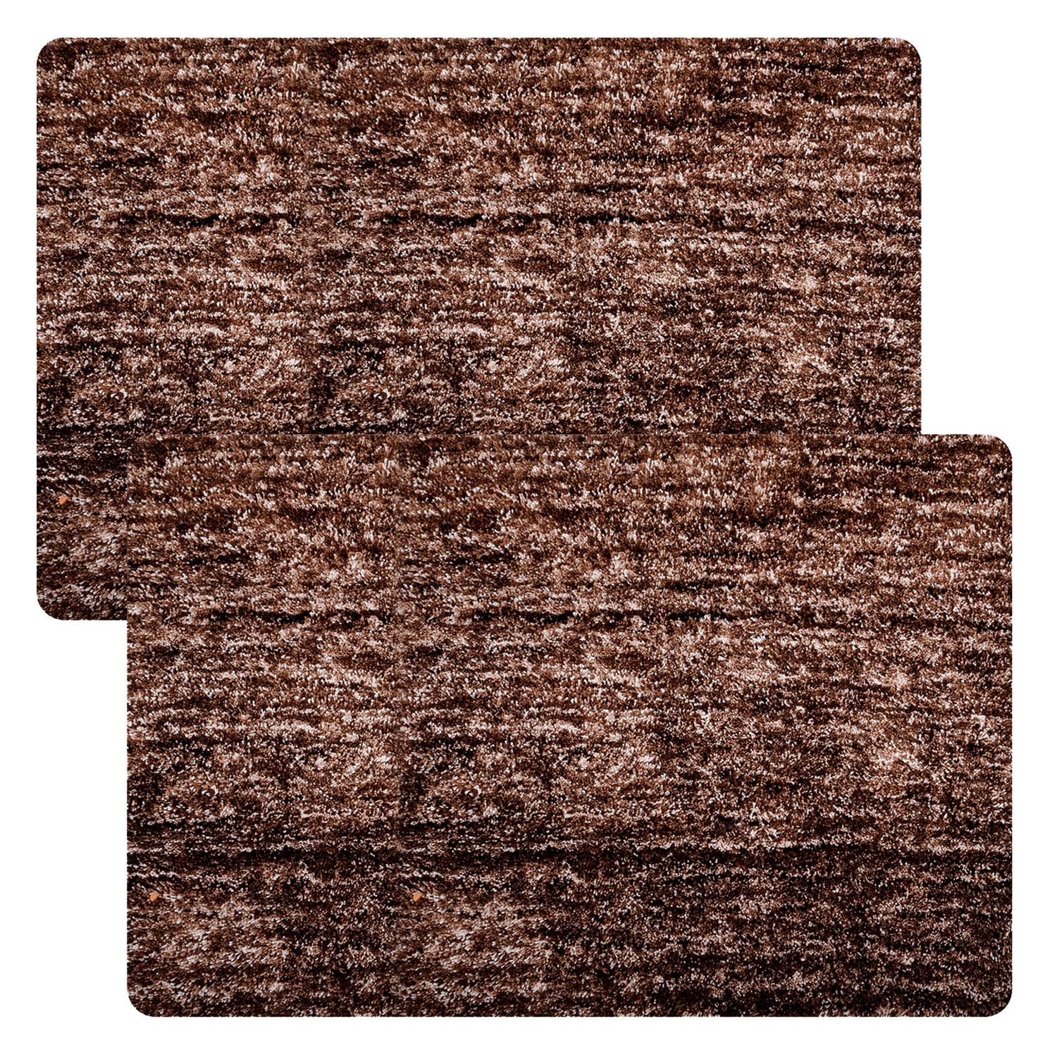 Kuber Industries Door Mat | Dust Trapper Mat | Door Entrance Mat | Anti-Skid Door Mat | Floor Mat for Home Entrance | Lexus Home Decor Mat | Entryway Door Mat | Brown