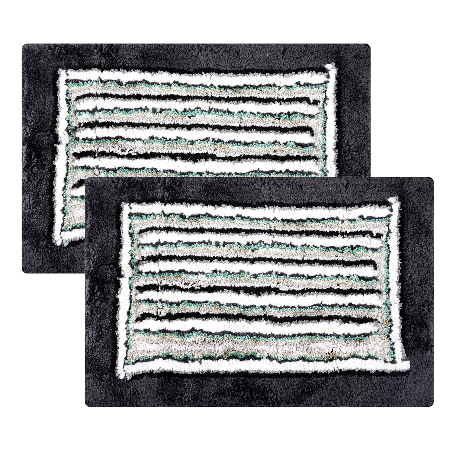 Kuber Industries Door Mat | Dust Trapper Mat | Door Entrance Mat | Anti-Skid Door Mat | Floor Mat for Home Entrance | Micro Border Door Mat | Entryway Door Mat | Gray