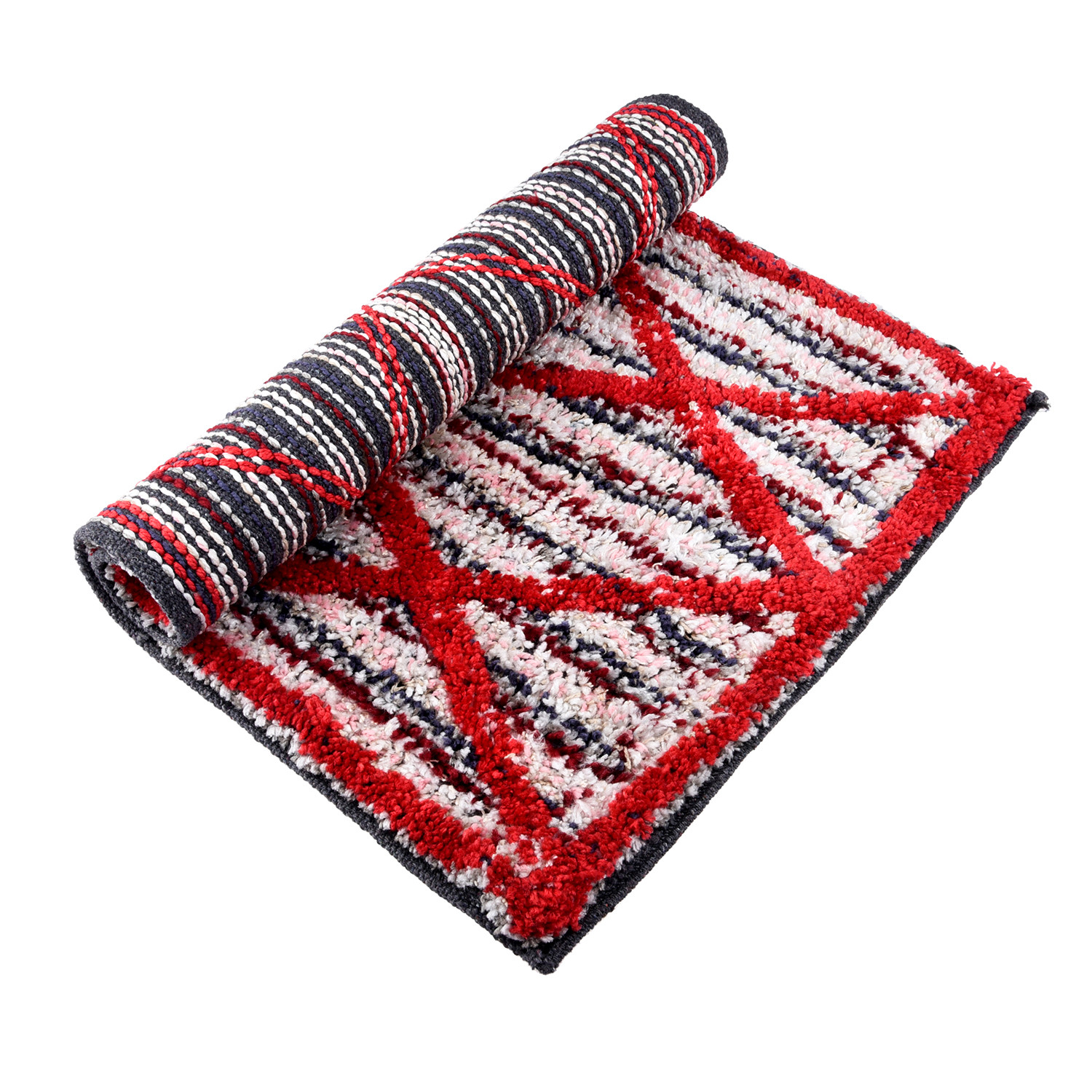Kuber Industries Door Mat | Dust Trapper Mat | Door Entrance Mat | Anti-Skid Door Mat | Floor Mat for Home Entrance | Katli Mingle Door Mat | Entryway Door Mat | Red