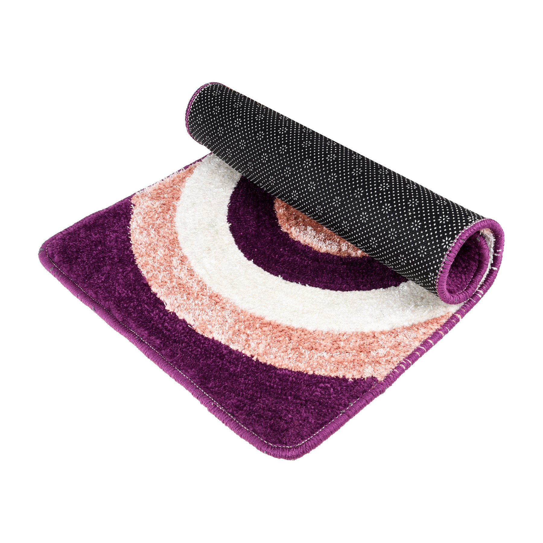 Kuber Industries Door Mat | Dust Trapper Mat | Door Entrance Mat | Anti-Skid Door Mat | Floor Mat for Home Entrance | Gola Far Design Door Mat | Entryway Door Mat | Purple