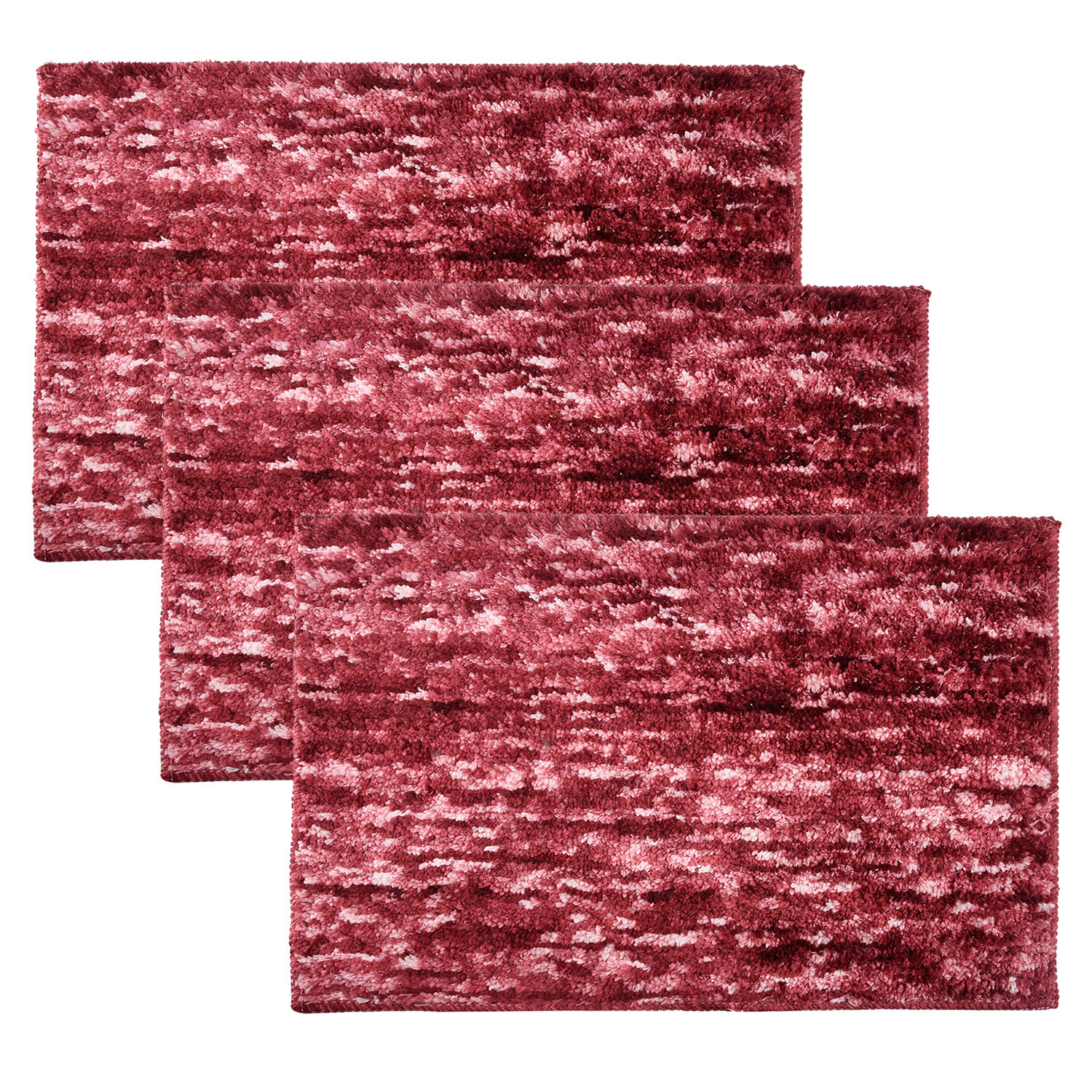 Kuber Industries Door Mat | Multi Riyal Doormat | Microfiber Entrance Mat | Entry Doormat | Office Entrance Door Mat | Door Mat for Home | Door Mat for Living | Maroon