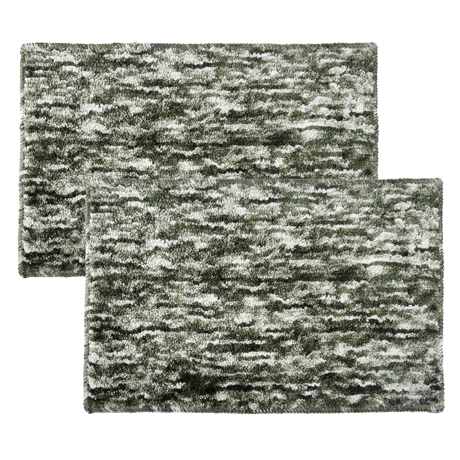 Kuber Industries Door Mat | Multi Riyal Doormat | Microfiber Entrance Mat | Entry Doormat | Office Entrance Door Mat | Door Mat for Home | Door Mat for Living | Green