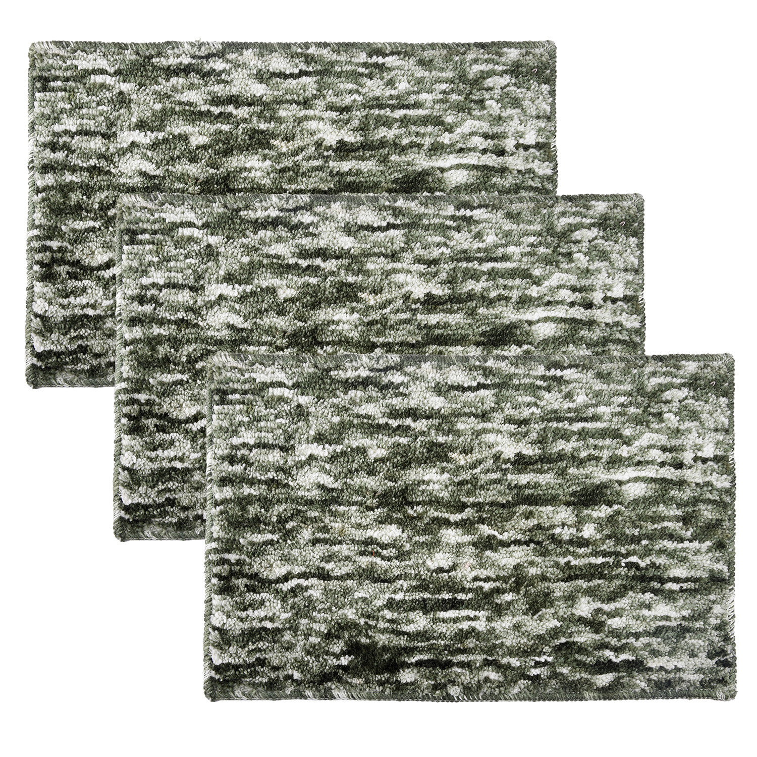 Kuber Industries Door Mat | Multi Riyal Doormat | Microfiber Entrance Mat | Entry Doormat | Office Entrance Door Mat | Door Mat for Home | Door Mat for Living | Green
