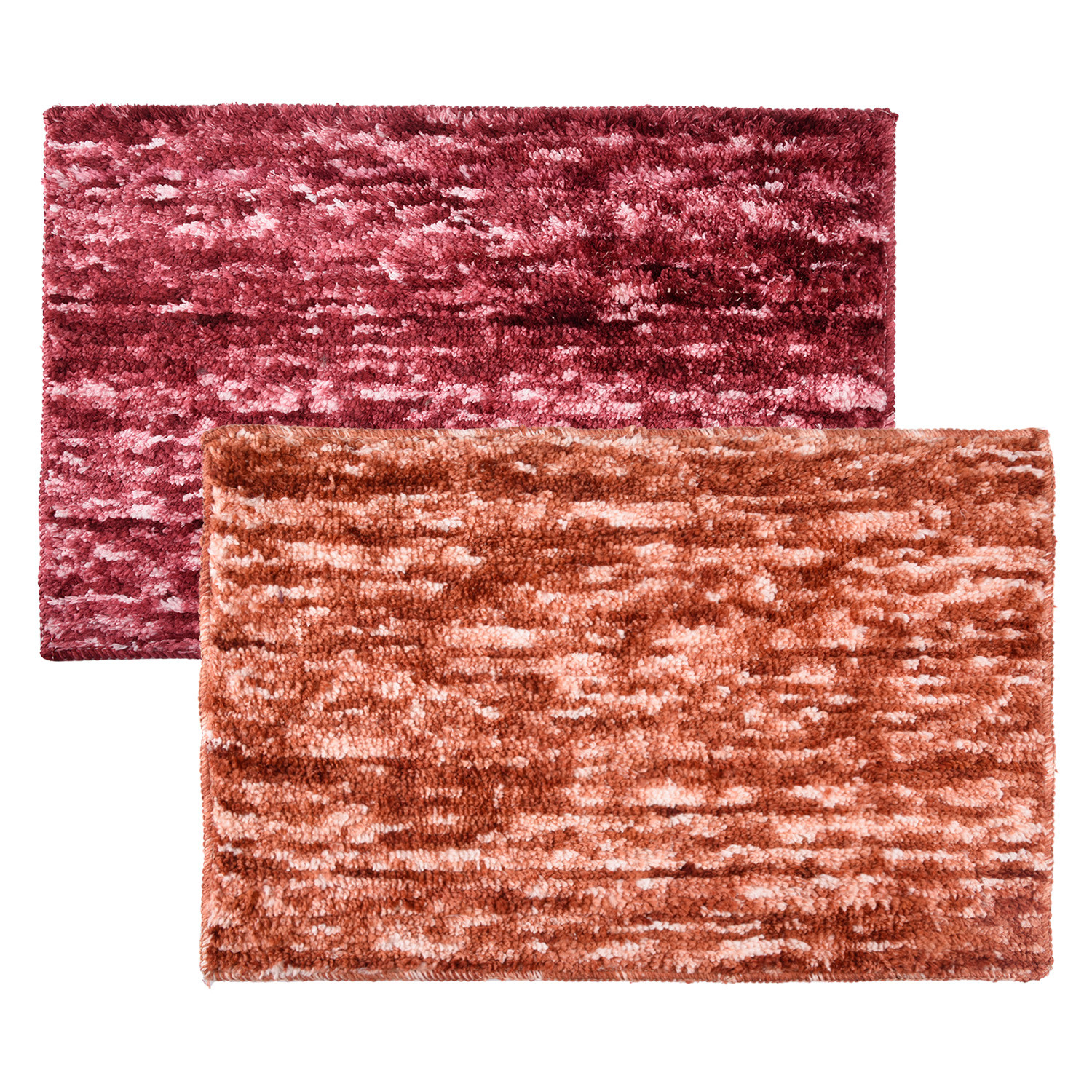 Kuber Industries Door Mat | Multi Riyal Doormat | Microfiber Entrance Mat | Entry Doormat | Office Entrance Door Mat | Door Mat for Home | Door Mat for Living | Pack of 2 | Multi