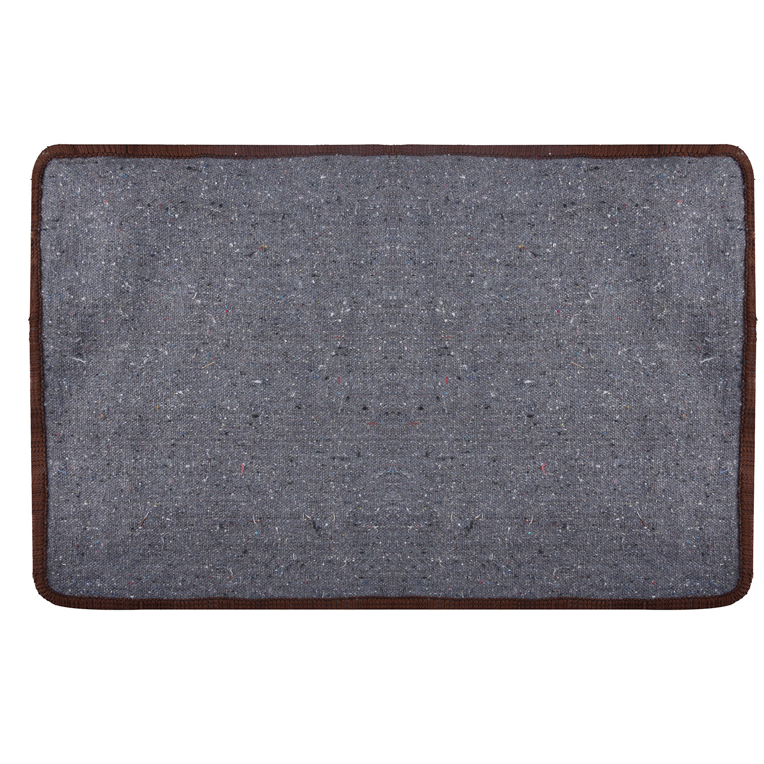 Kuber Industries Door Mat | Square Shape Fur Doormat | Microfiber Entrance Mat | Entry Doormat | Office Entrance Door Mat | Door Mat for Home | Door Mat for Living | Gold & Brown