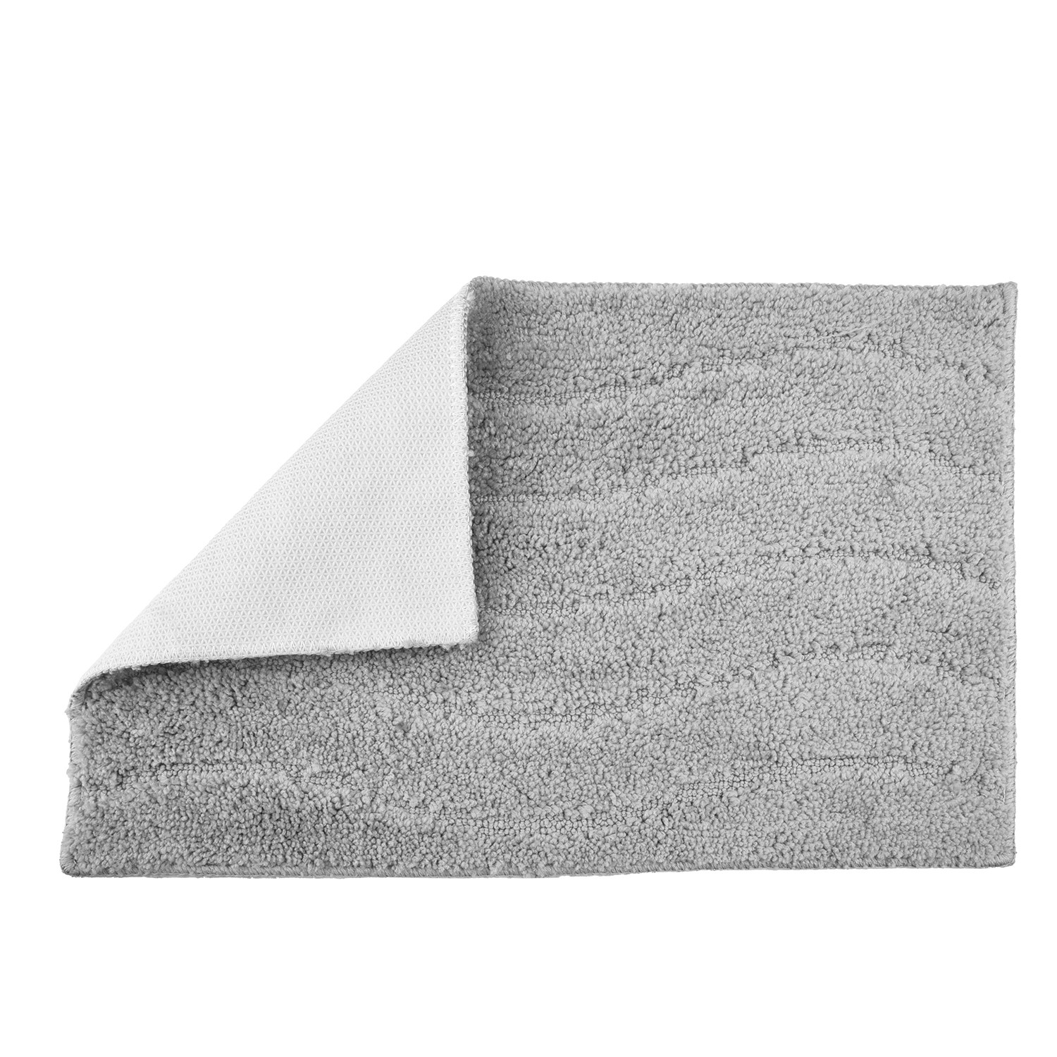 Kuber Industries Door Mat | Waves Shape Doormat | Velvet Entrance Mat | Entry Doormat | Office Entrance Door Mat | Door Mat for Home | Door Mat for Living | Gray