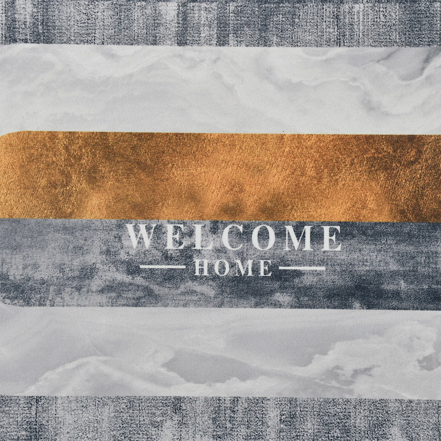 Kuber Industries Doormat|Doormat for Door Entrance|Doormats for Rooms|Doormat for Home|Memory Foam welcome Home Doormat (Grey)